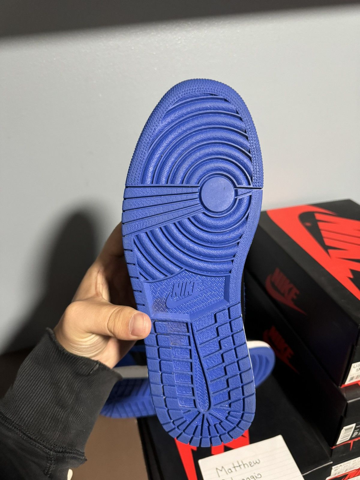 Air Jordan Satin Royal