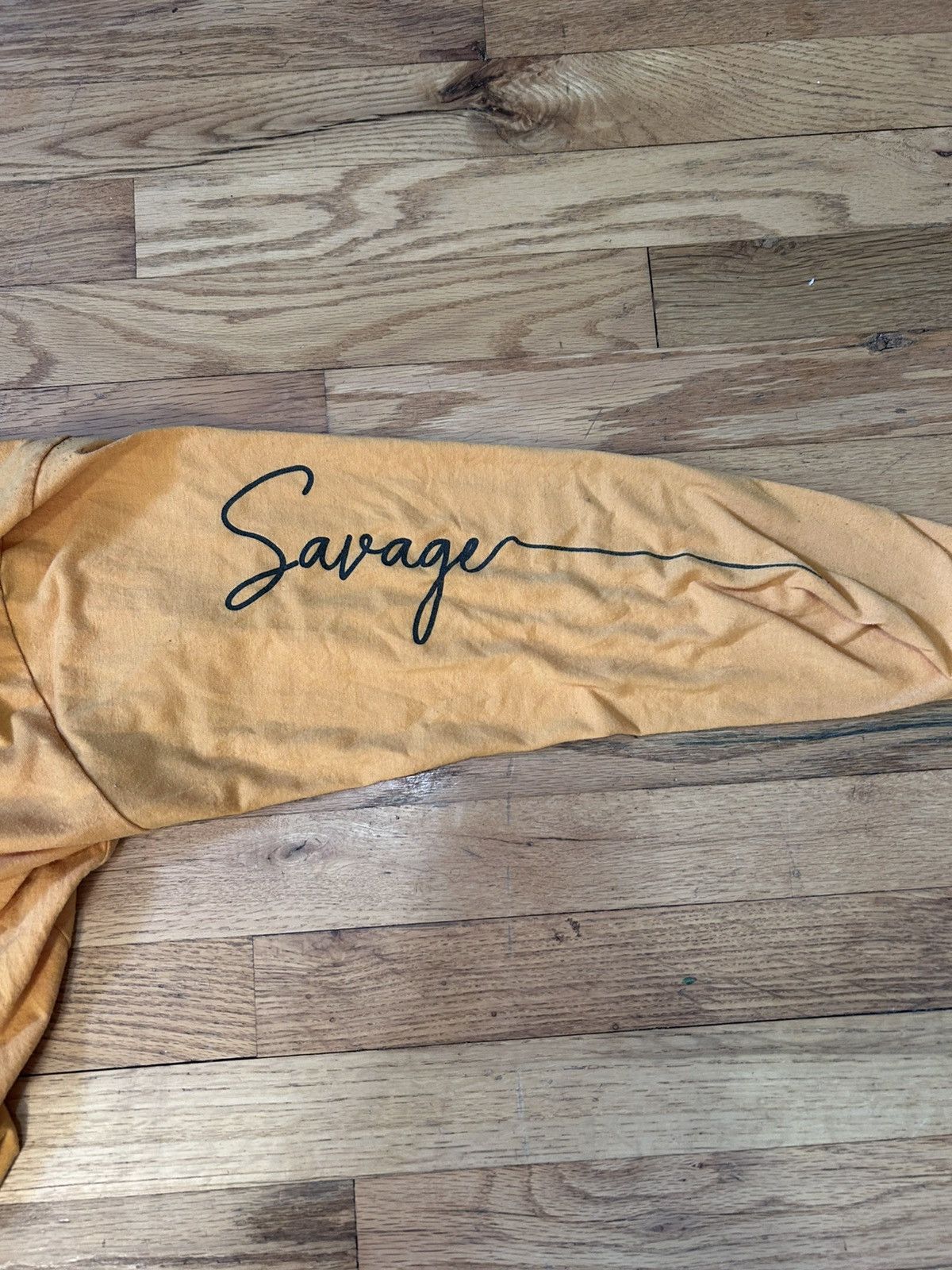 Vintage Rare Savage Japanese “never say sorry” long sleeve skate tee Size US M / EU 48-50 / 2 - 3 Thumbnail
