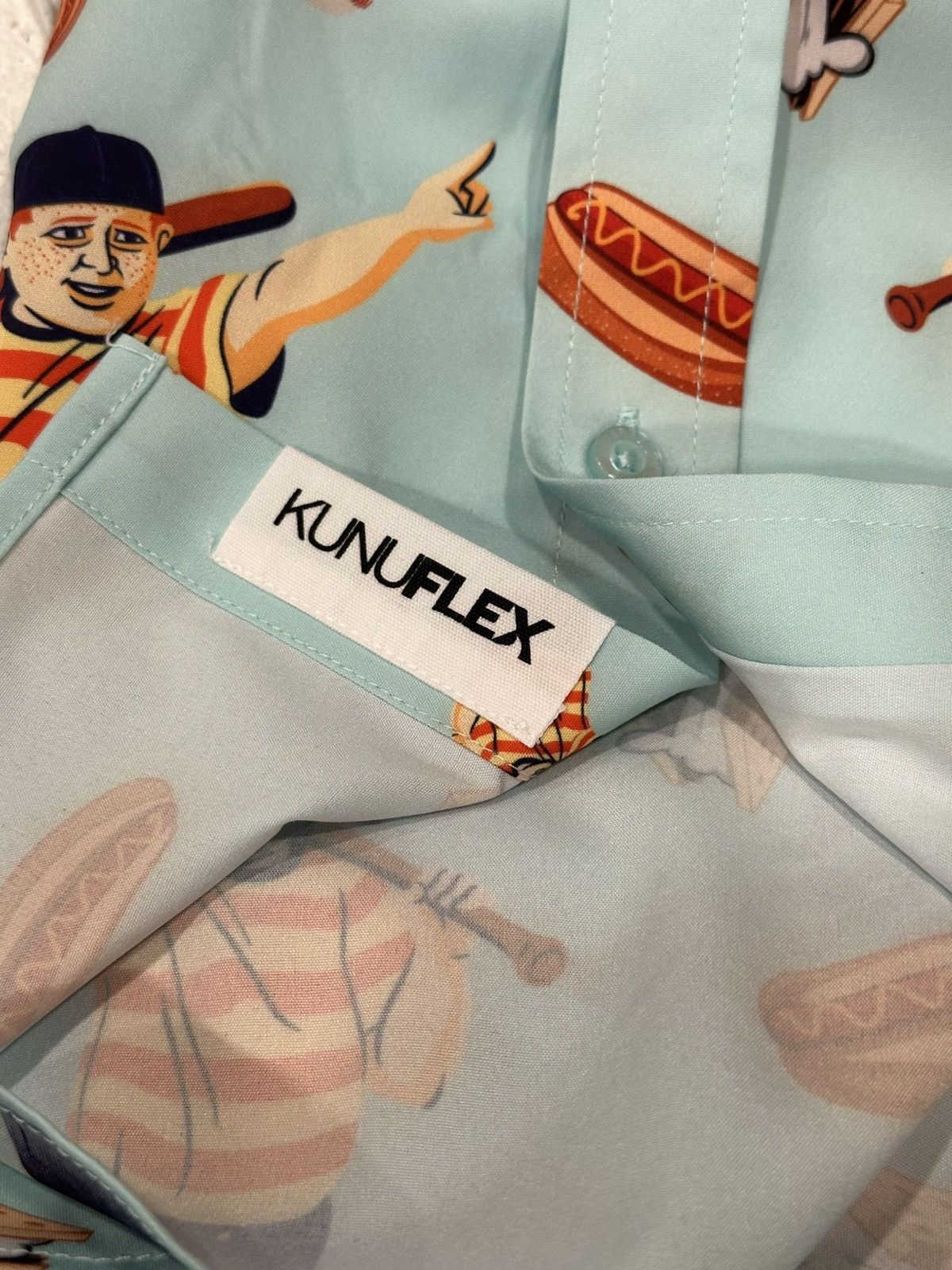 Other RSVLTS Sandlot Great Hambino KUNUFLEX Short Sleeve Shirt L Size US L / EU 52-54 / 3 - 6 Thumbnail