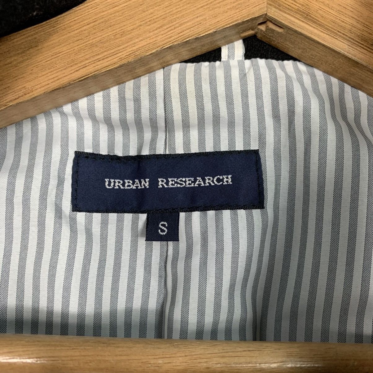URBAN RESEARCH DOORS Urban Research Wool Black Jacket Size US S / EU 44-46 / 1 - 15 Thumbnail