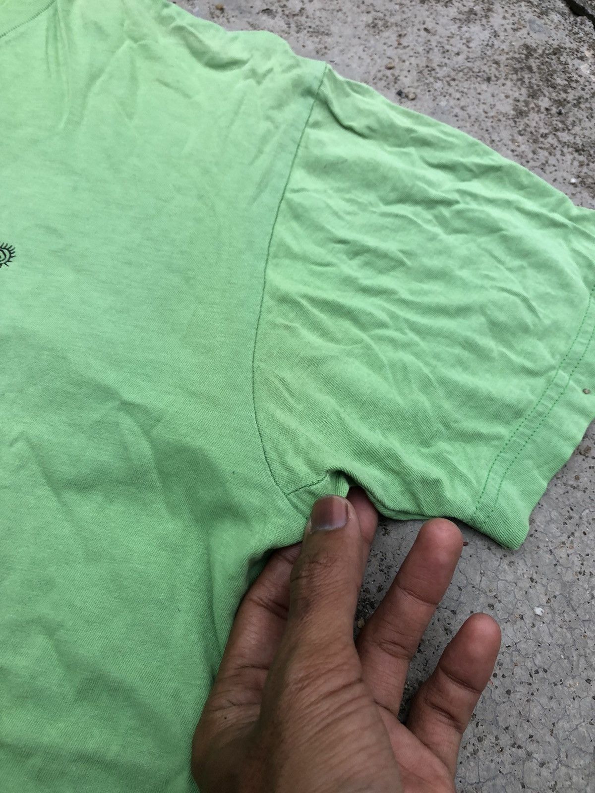 Band Tees × Vintage THE SHINS BAND GREEN FADED TEE Size US M / EU 48-50 / 2 - 7 Thumbnail