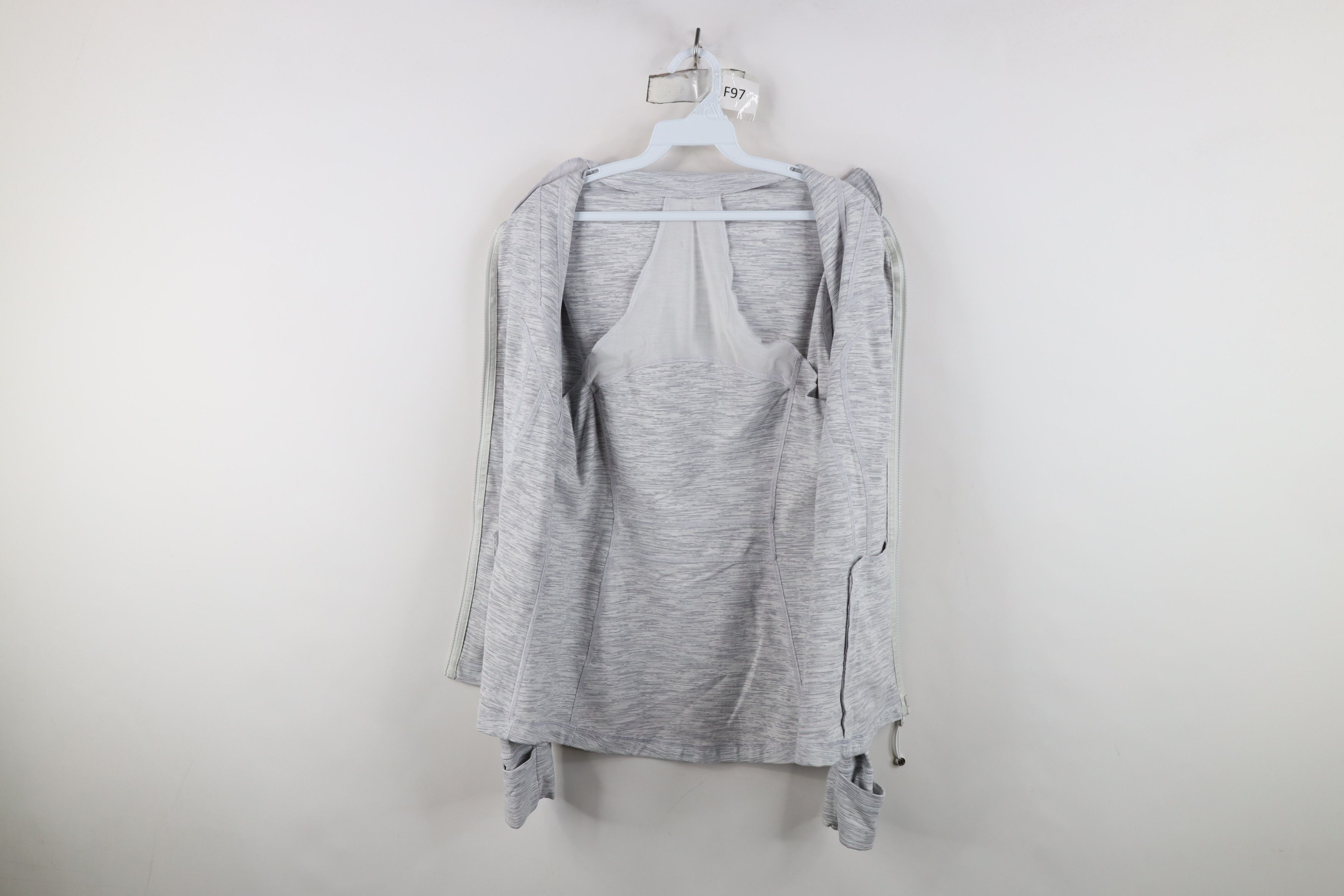 Lululemon Lululemon Yoga Define Full Zip Jacket Heather Gray Size XL / US 12-14 / IT 48-50 - 9 Thumbnail