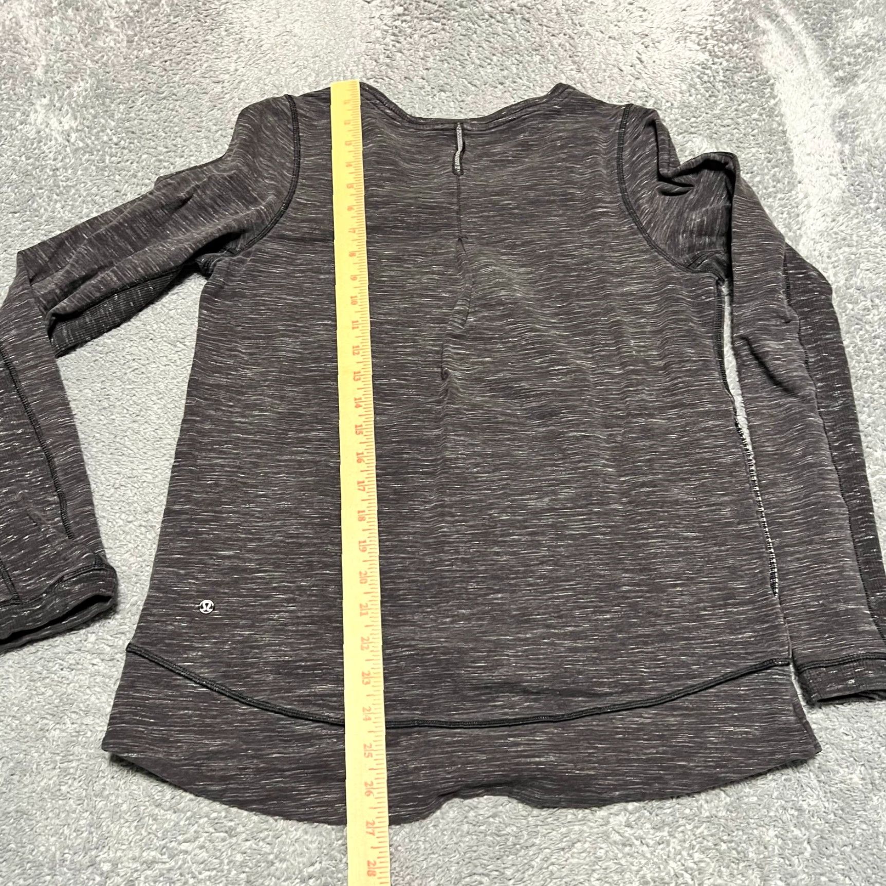Lululemon Lululemon Shirt Womens Regular 8 Gray Heathered Exhalation Sweatshirt Pullover Women Size 8 Gray Heathered Exhalation Sweatshirt Size M / US 6-8 / IT 42-44 - 6 Thumbnail