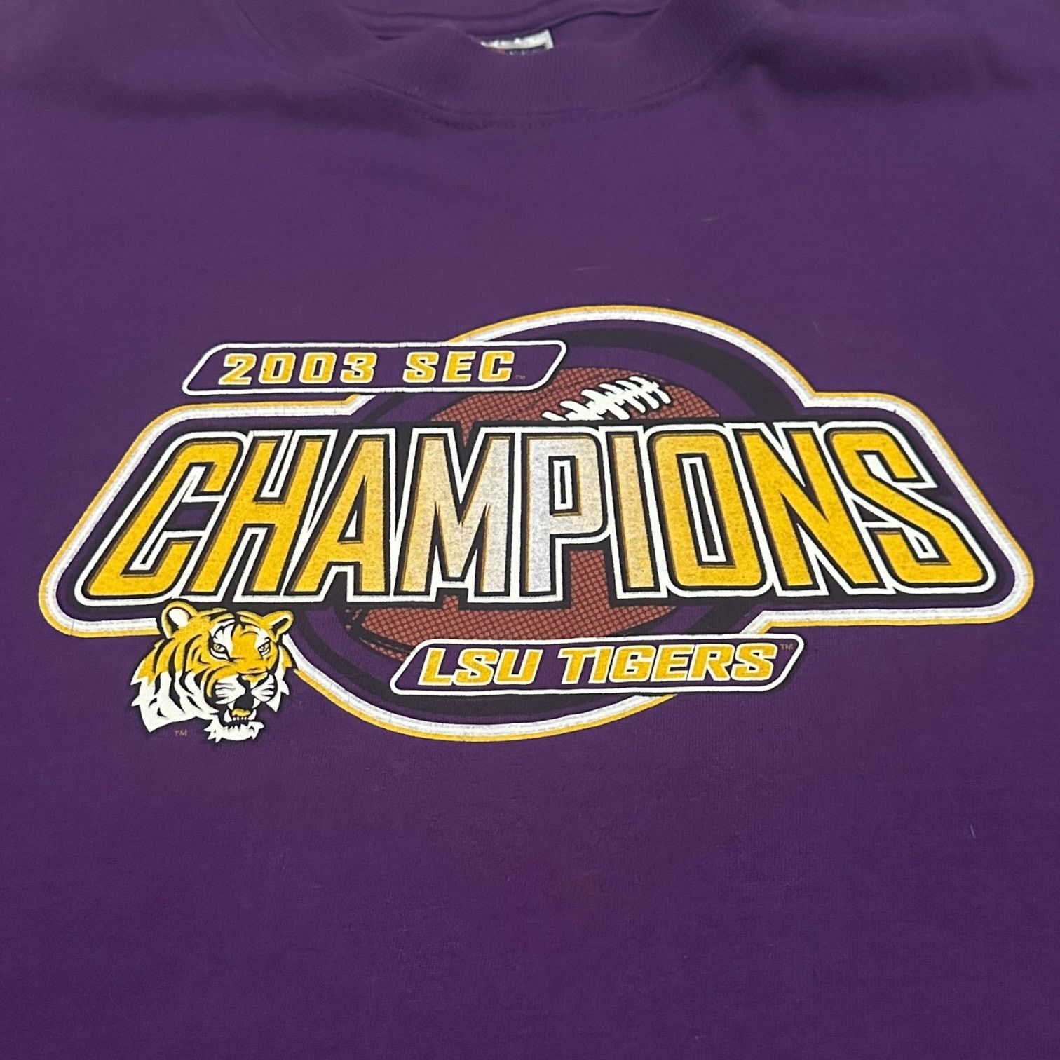 Jerzees Lsu tigers 2003 sec champions purple Size US XXL / EU 58 / 5 - 2 Thumbnail