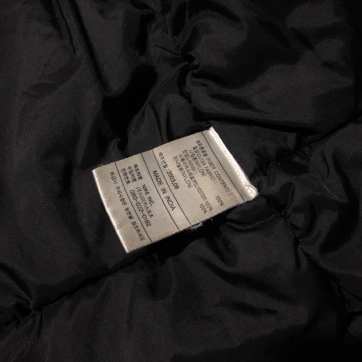 Nike × Vintage Vintage Juventus FC 2003-2004 Bench Kits Puffer Jackets Size US M / EU 48-50 / 2 - 8 Thumbnail