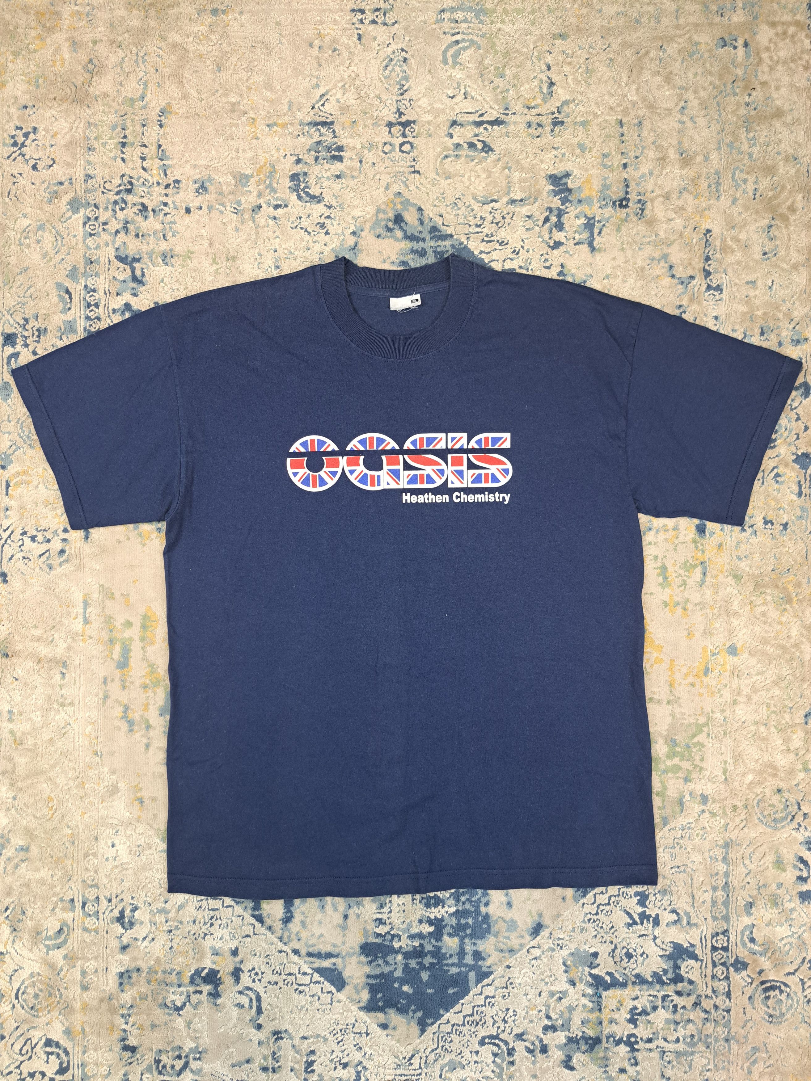 Vintage 2002 Oasis Heaten Chemistry Euro Tour Tee