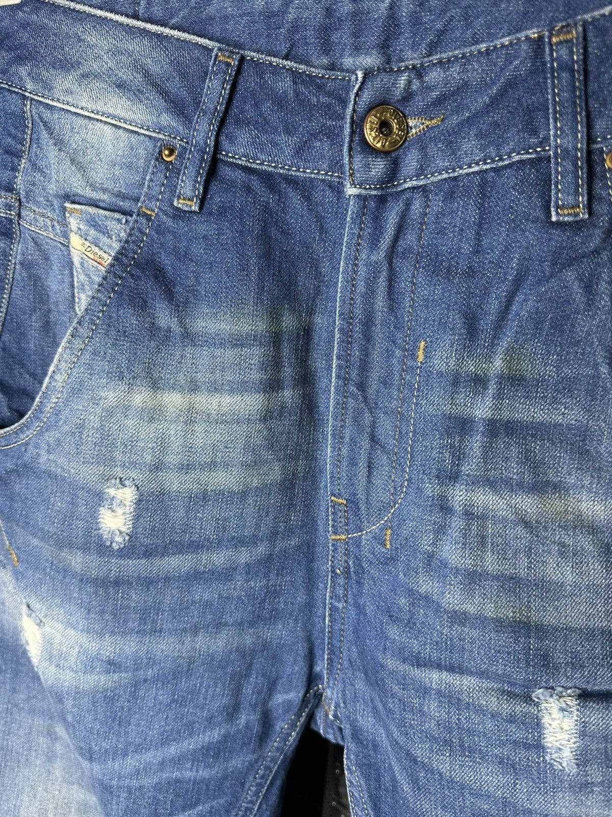 Diesel DIESEL FAYZA 26 x 32 Women’s s Denim Jeans Pants Tapered Leg Size 26" / US 2 / IT 38 - 12 Thumbnail