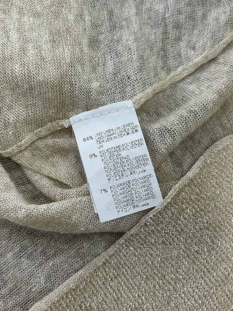 Brunello Cucinelli Brunello Cucinelli V-neck knitted top Size S / US 4 / IT 40 - 6 Thumbnail