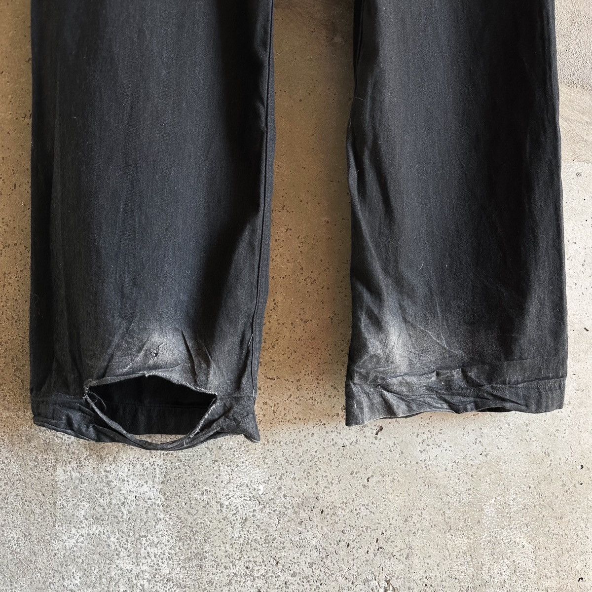 Rick Owens Japanese Selvedge Denim Geth Cargo Pants Size US 32 / EU 48 - 4 Thumbnail