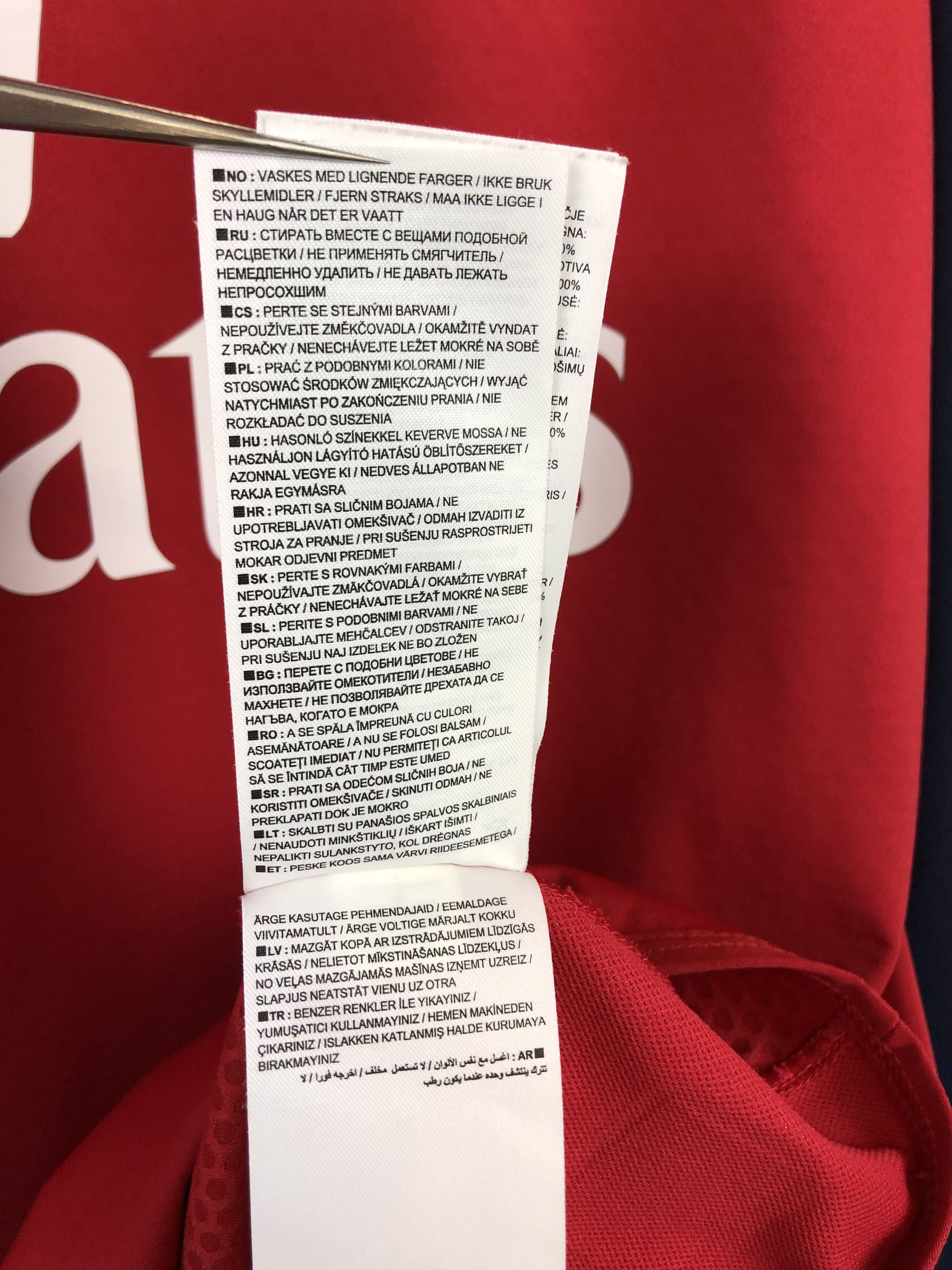Nike Vintage Arsenal Football Sweatshirt Player Issue Soccer Rare Size US XL / EU 56 / 4 - 14 Thumbnail
