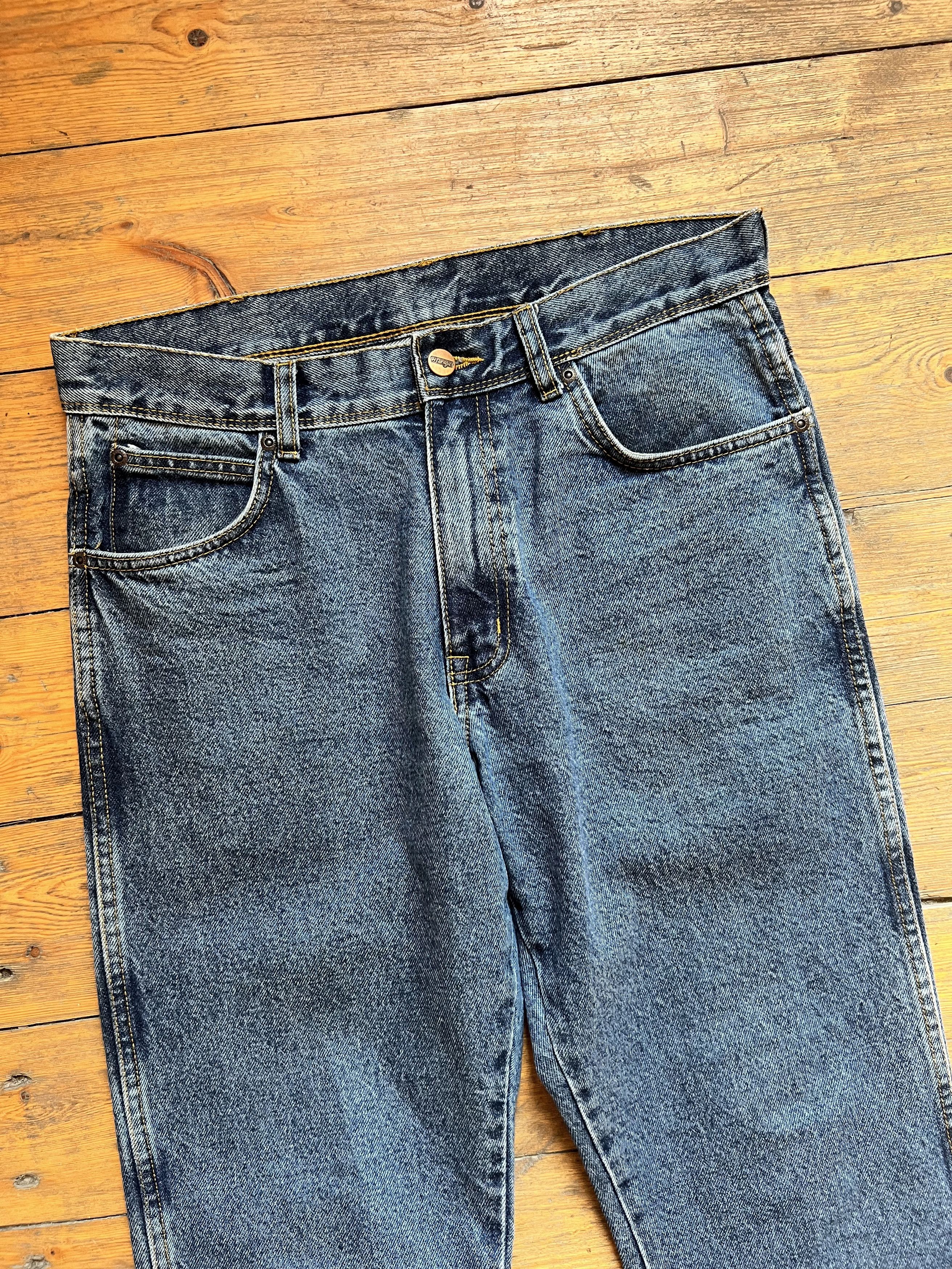 Wrangler Wrangler Straight Fit Denim Jeans Pants Size US 32 / EU 48 - 6 Thumbnail