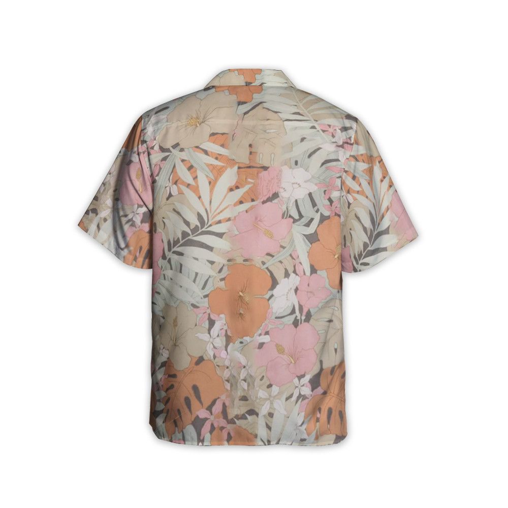 Designer Floral-Print Button-Down Shirt Size US L / EU 52-54 / 3 - 4 Thumbnail