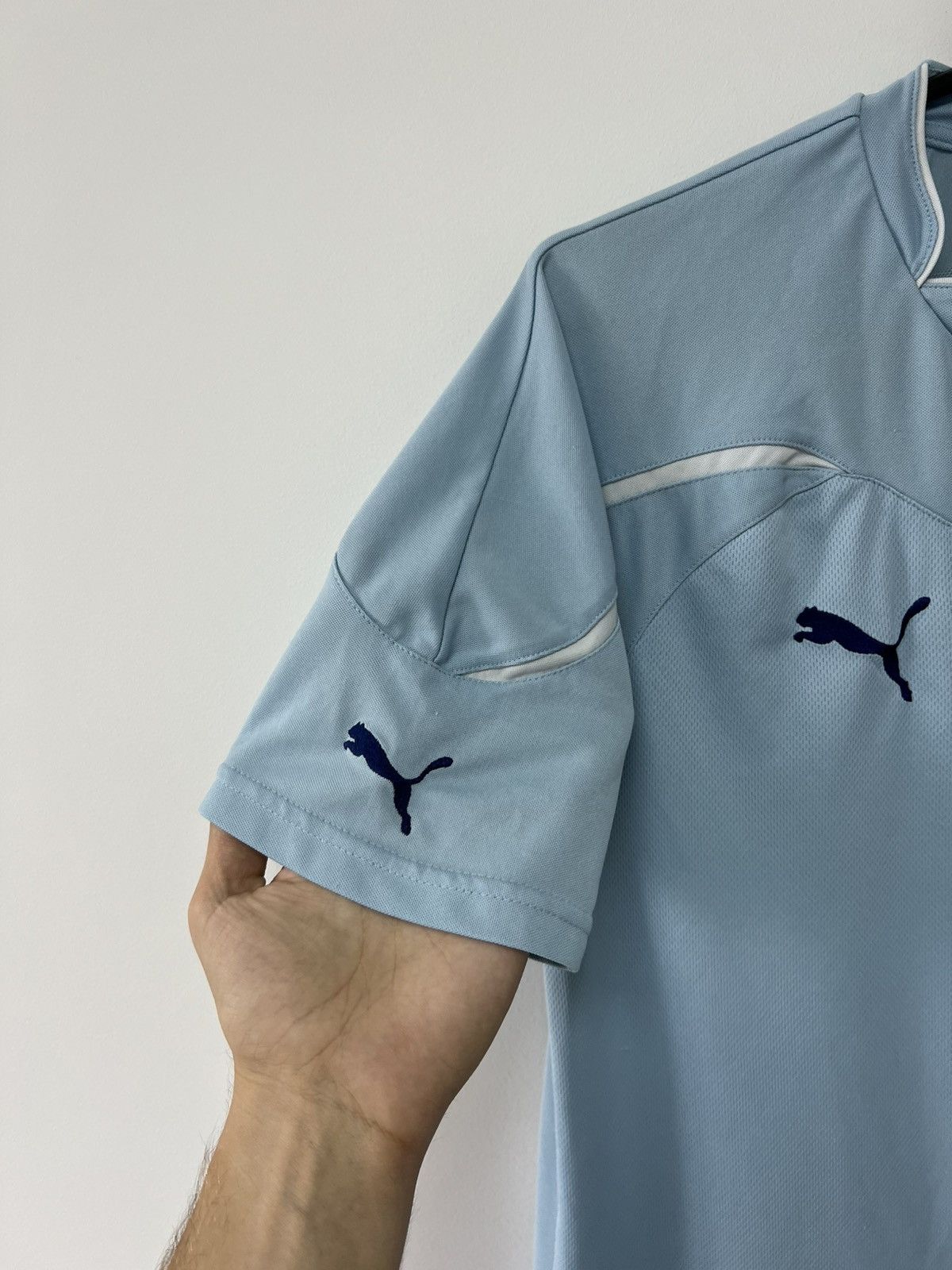 Nike Lazio 2010/2011 Home Jersey Maglia Shirt Puma Mens Blue sz M Size US M / EU 48-50 / 2 - 5 Thumbnail