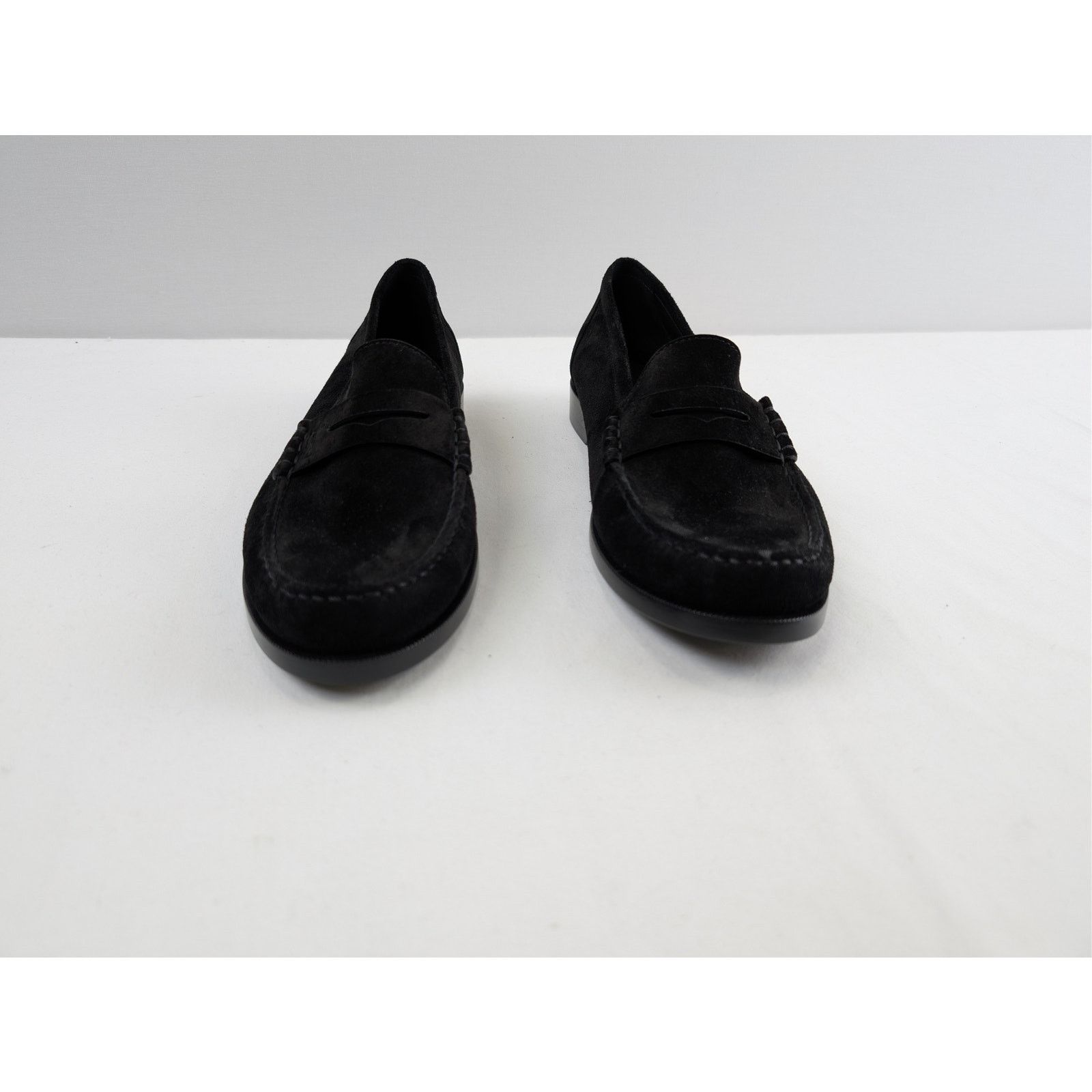 Saint Laurent Paris o1rshd1 Suede Loafers Shoe Boots in Black Size US 8.5 / EU 41-42 - 7 Thumbnail