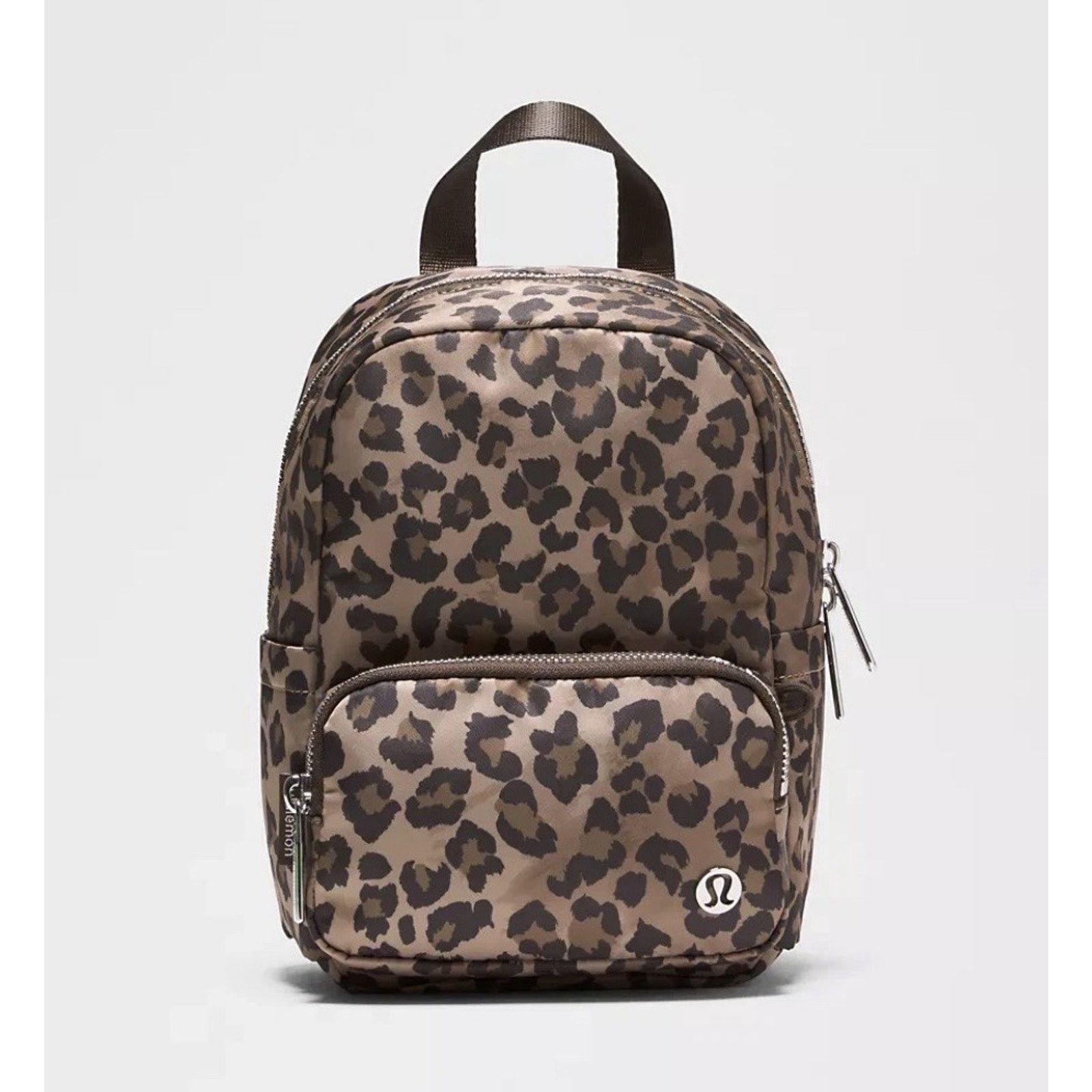 Lululemon Lululemon Mini Backpack Leopard Print Metal Hardware Bag 3L Size ONE SIZE - 1 Thumbnail