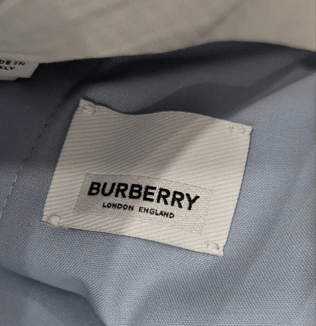 Burberry Burberry "Ezra" Wool Trousers Pants Light Blue 56 US 40 Size US 40 / EU 56 - 5 Thumbnail