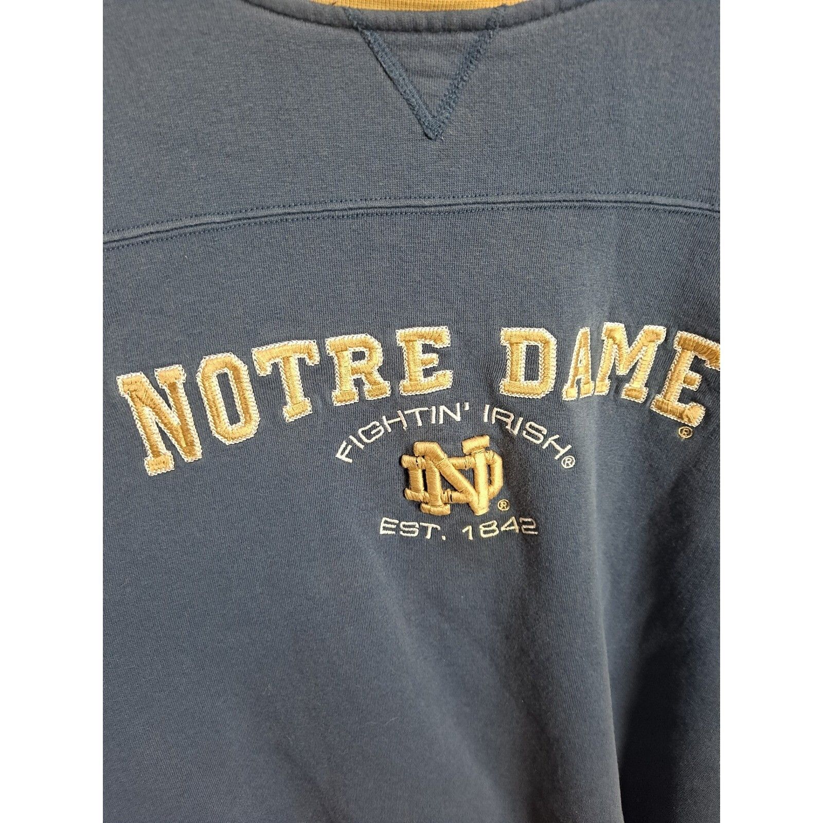 Lee Lee Sport Notre Dame Fighting Irish Sweatshirt Pullover Coll Size US XL / EU 56 / 4 - 3 Thumbnail