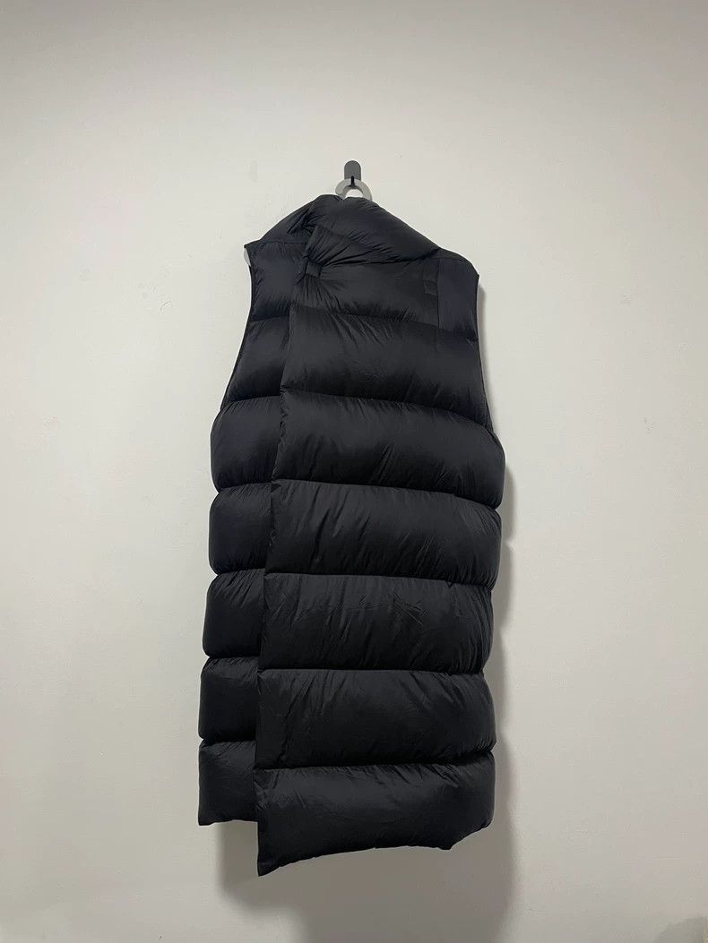 Rick Owens18FW Strap Hooded Down Vest 2502-Nextarrow