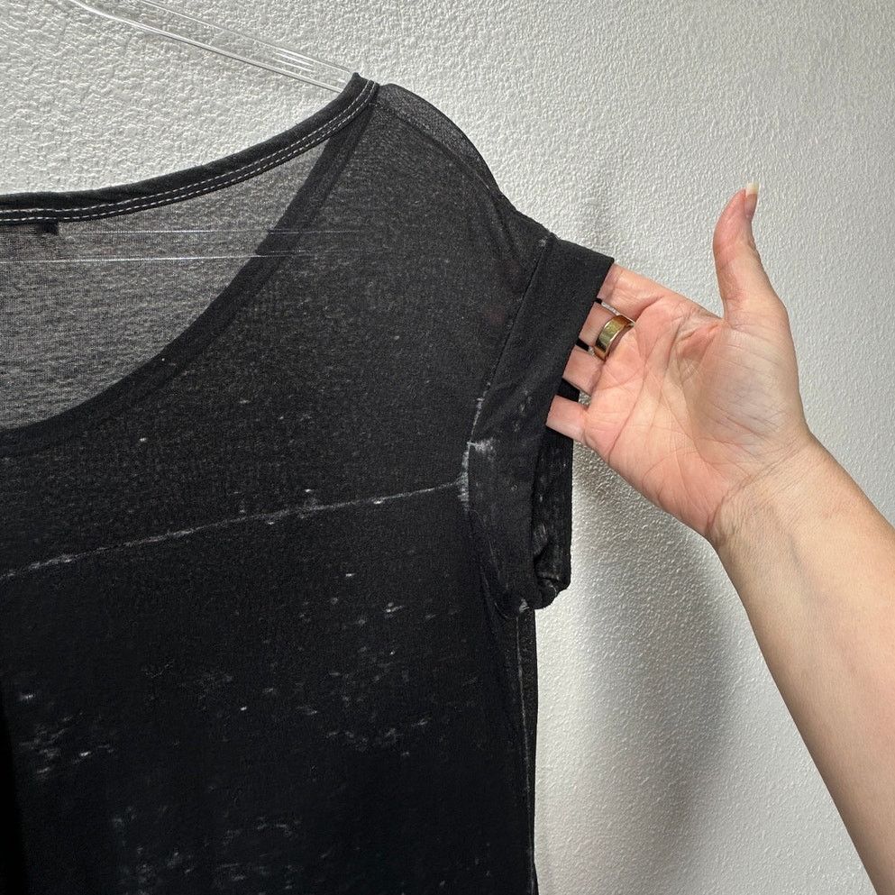 Other Enti Clothing Black Sheer Speckled Sleeveless Maxi Dress 14 Size XL / US 12-14 / IT 48-50 - 9 Thumbnail