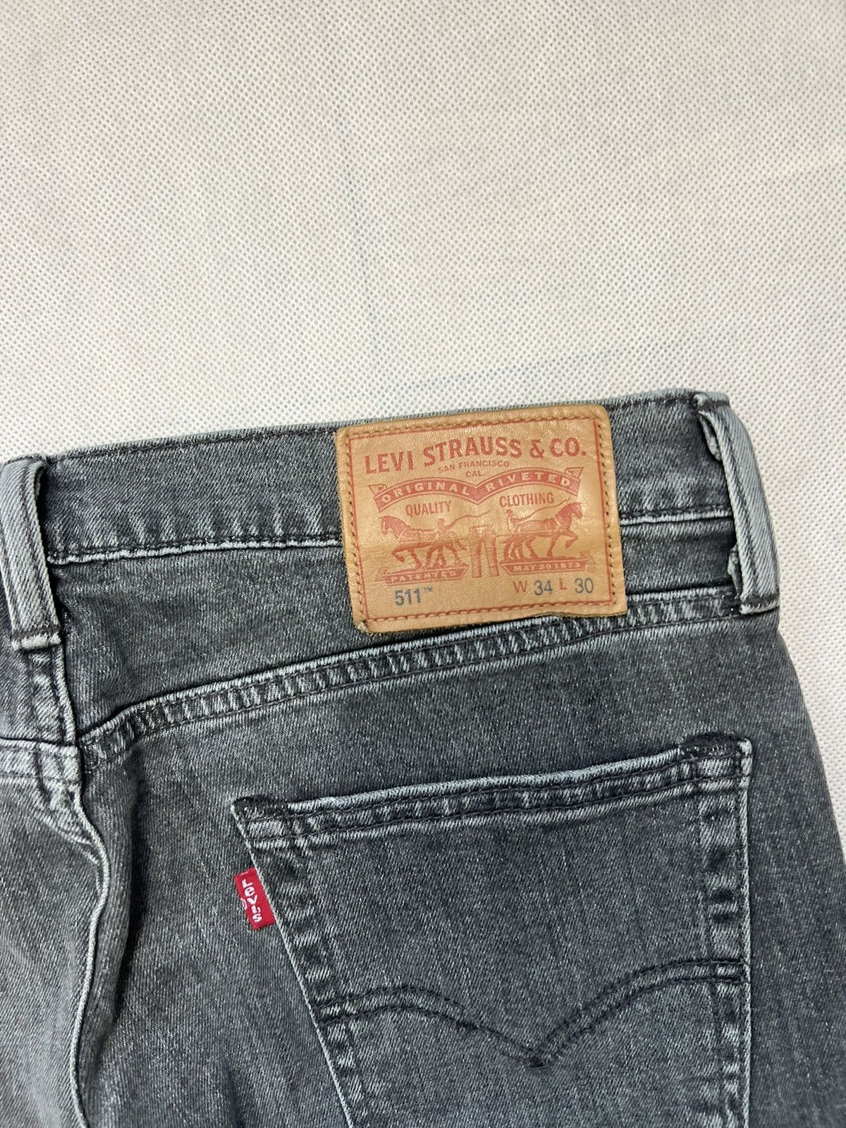 Levi's Pants Levi’s 511 grey jeans Size US 34 / EU 50 - 3 Thumbnail
