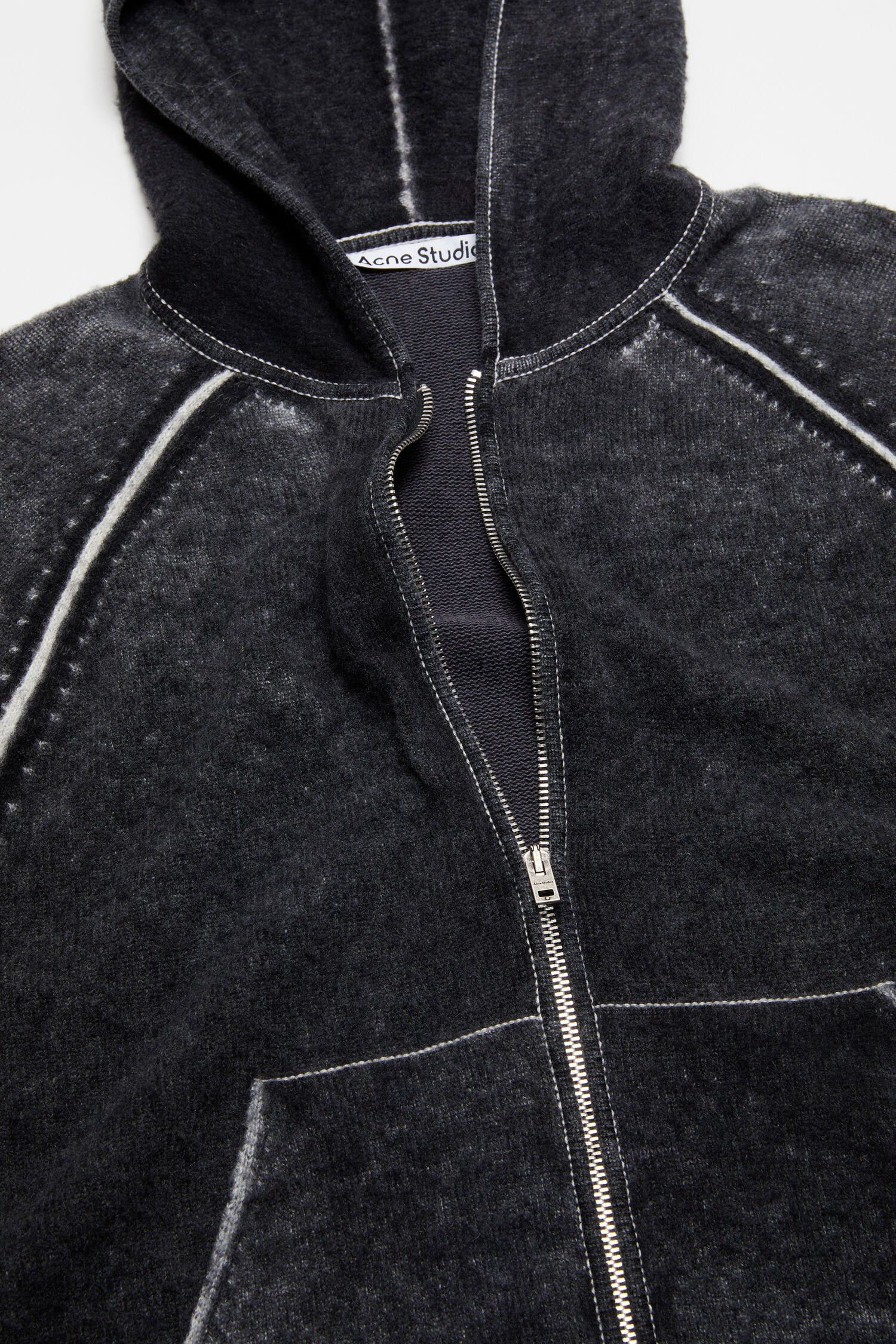 Acne Studios Hooded Zipper Sweater Size US S / EU 44-46 / 1 - 1 Thumbnail