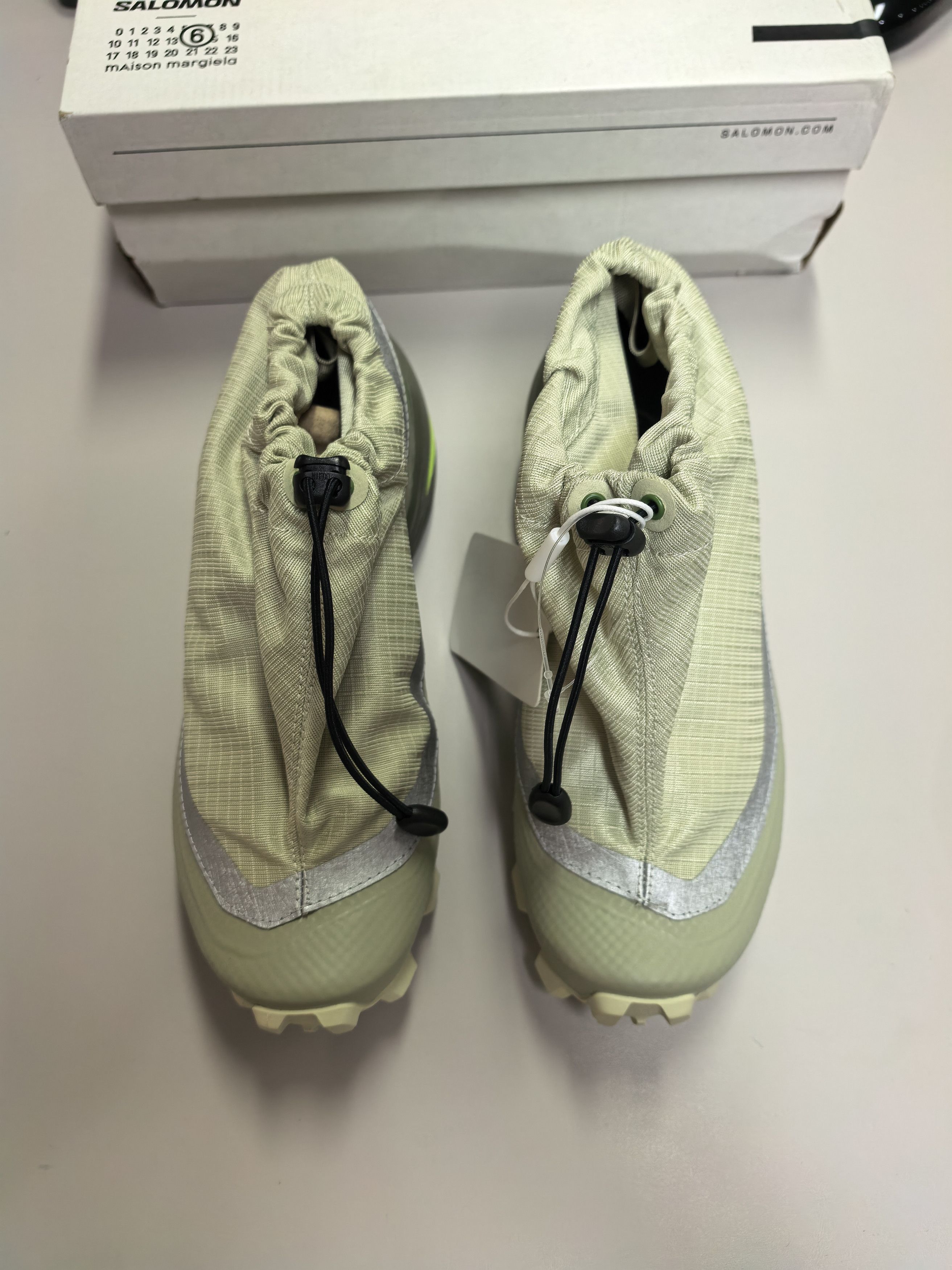 Maison Margiela NIB Cross Low - Green, 38，MM6 Maison Margiela x Salomon Size US 6.5 / IT 36.5 - 3 Thumbnail