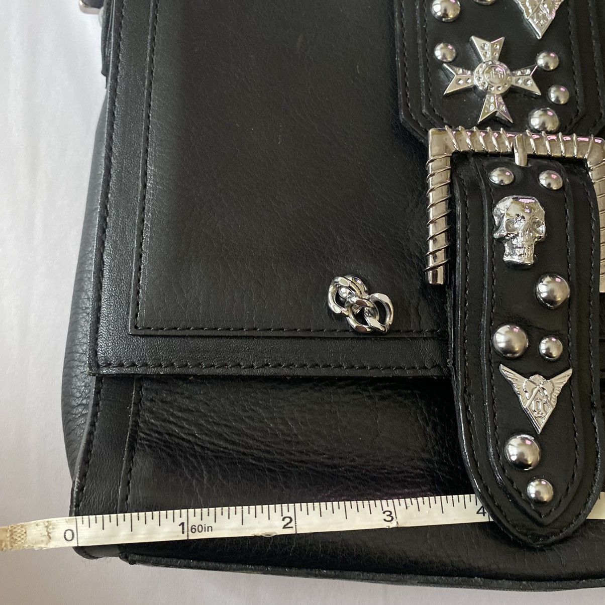 Archive Jean Paul Gaultier studded skull bag - Bags Luggage