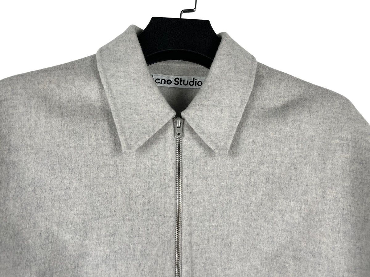 Acne Studios Acne Studios Wool Zip Up Jacket Gray Size US S / EU 44-46 / 1 - 3 Thumbnail