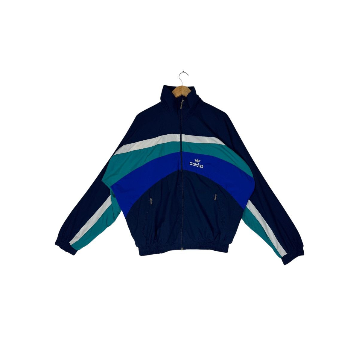 Adidas Vintage Adidas Sportswear Jacket Size US L / EU 52-54 / 3 - 1 Thumbnail