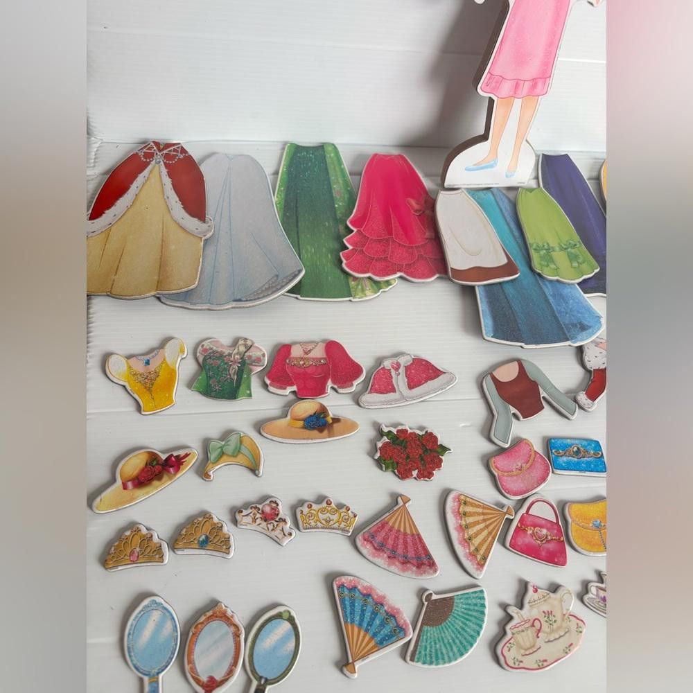 Disney Disney Princess Magnetic Wooden Doll Outfit and Accessories Size ONE SIZE - 4 Thumbnail