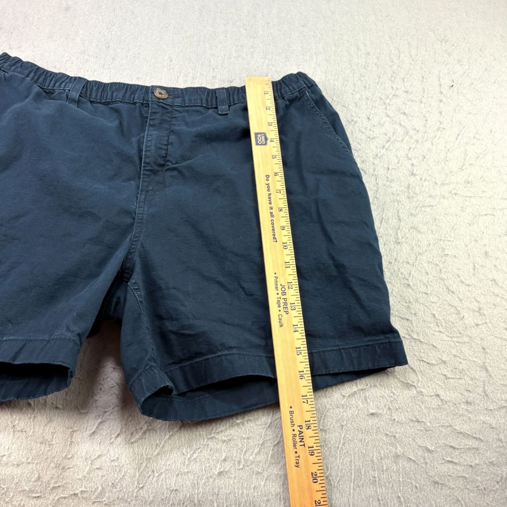 Chubbies Chubbies Shorts Mens 2XL Blue Chino The Khakinators Above Knee Preppy Stretch Size US 34 / EU 50 - 7 Thumbnail