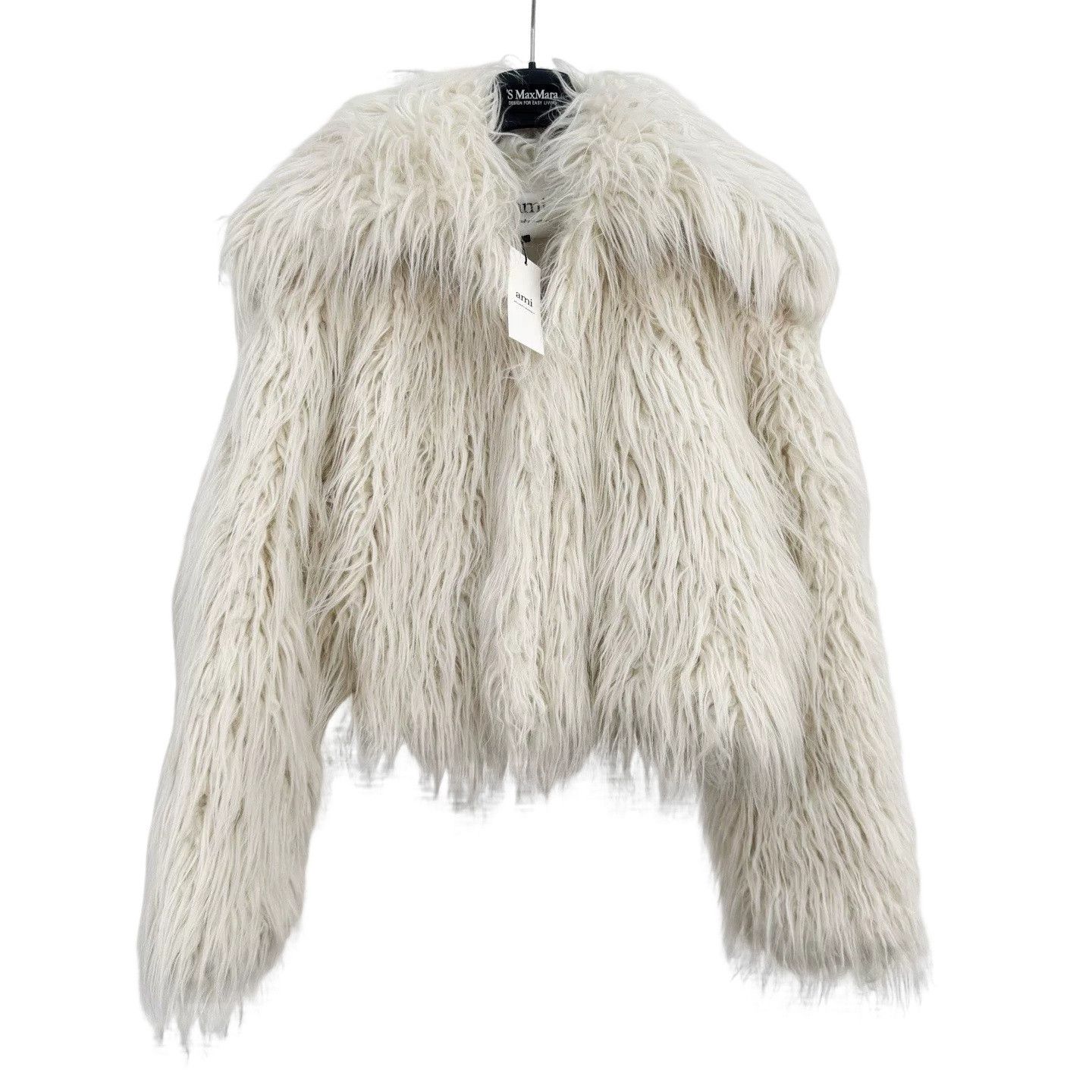 AMI Ami Alexandre Mattiussi Faux Fur Jacket Size 36 Size XS / US 0-2 / IT 36-38 - 1 Thumbnail