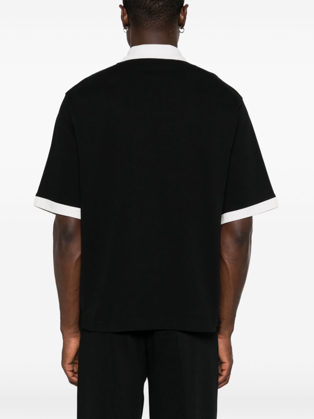 Off-White o1h1sh11224 College Polo in Black Size US M / EU 48-50 / 2 - 4 Thumbnail