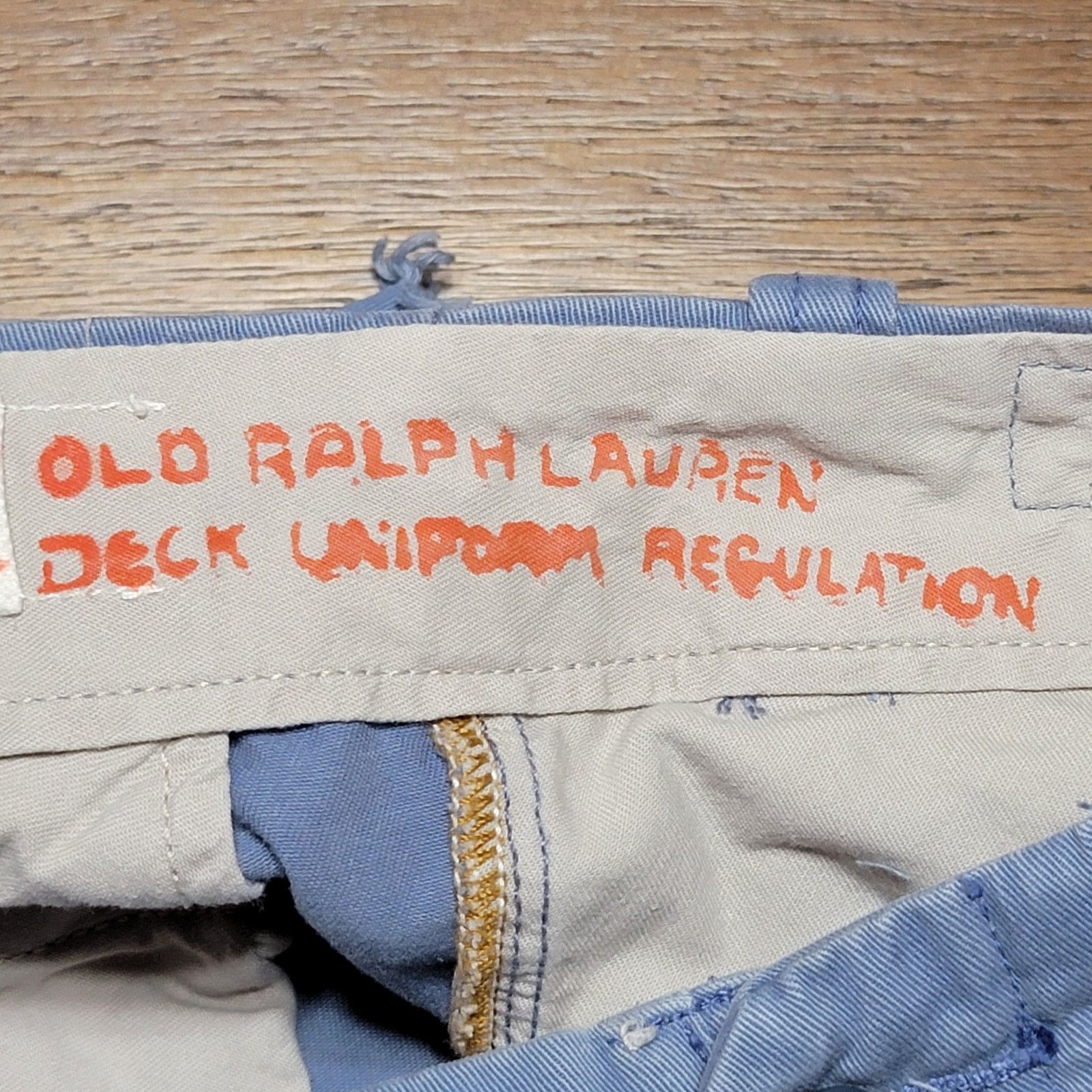 Ralph Lauren Ralph Lauren Mens Blue Shorts w/ Raw Hem - Size 34 Size US 34 / EU 50 - 5 Thumbnail