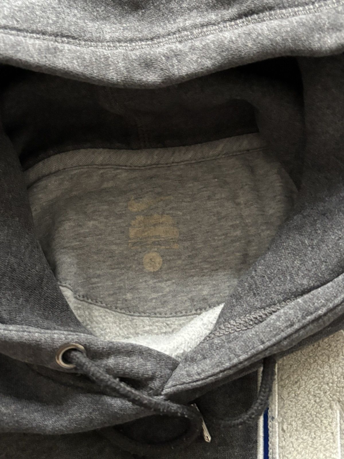 Nike 00s Vintage Nike 3D Fleece Logo Retro Oversized Hoodie Y2K Size US S / EU 44-46 / 1 - 5 Thumbnail