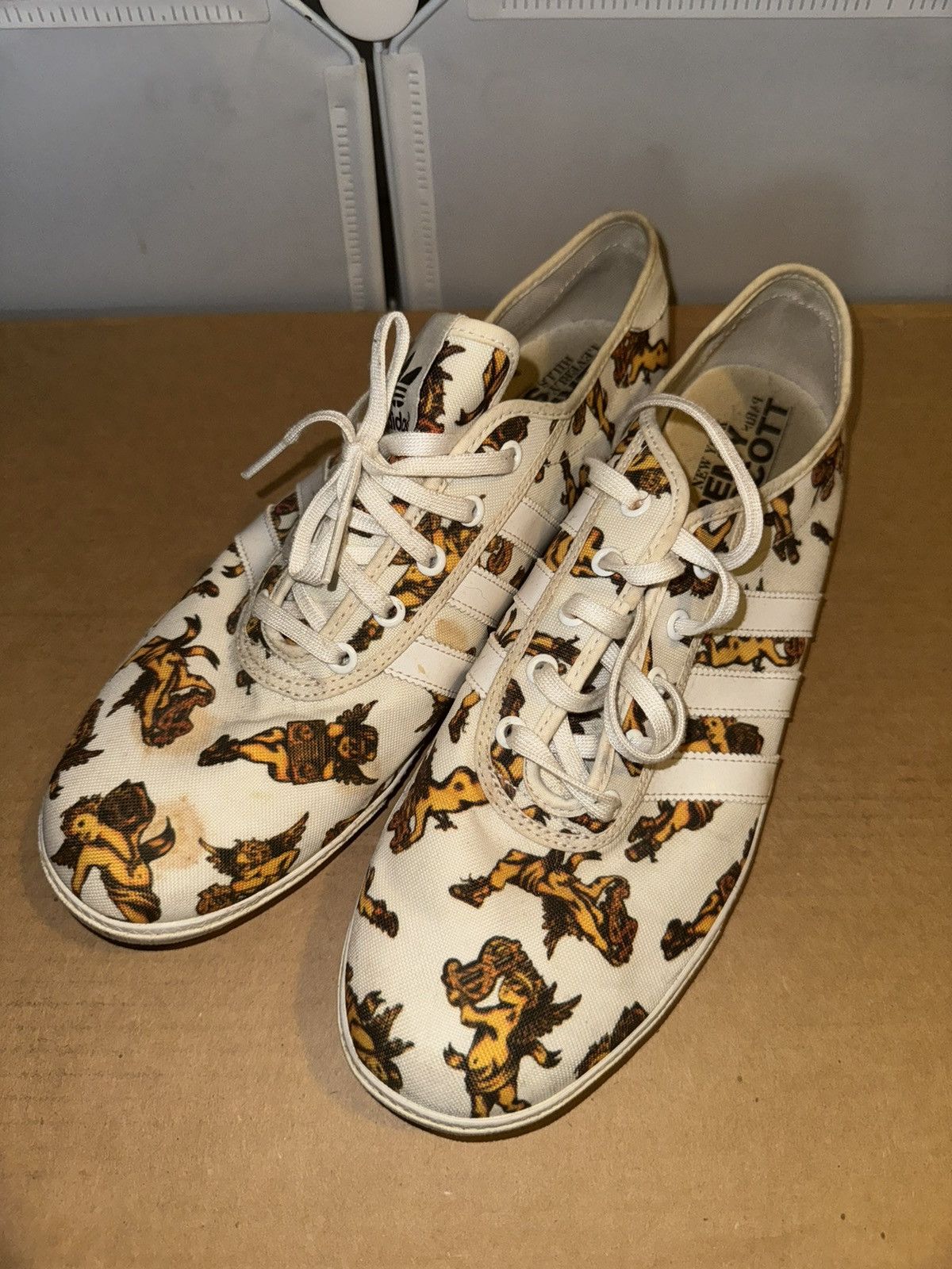 Adidas × Jeremy Scott Jeremy Scott Adidas Sole Cherub Size US 12 / EU 45 - 7 Thumbnail