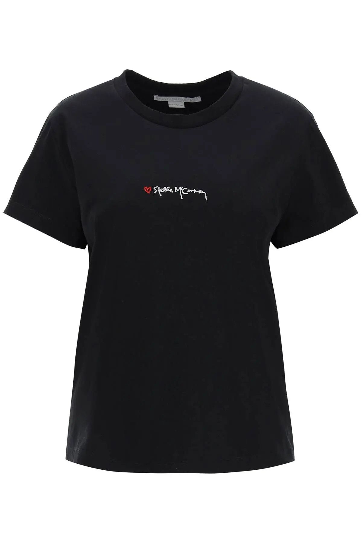 image of Stella Mccartney O1S22I1N1223 T-Shirt In Black, Women's (Size XS)