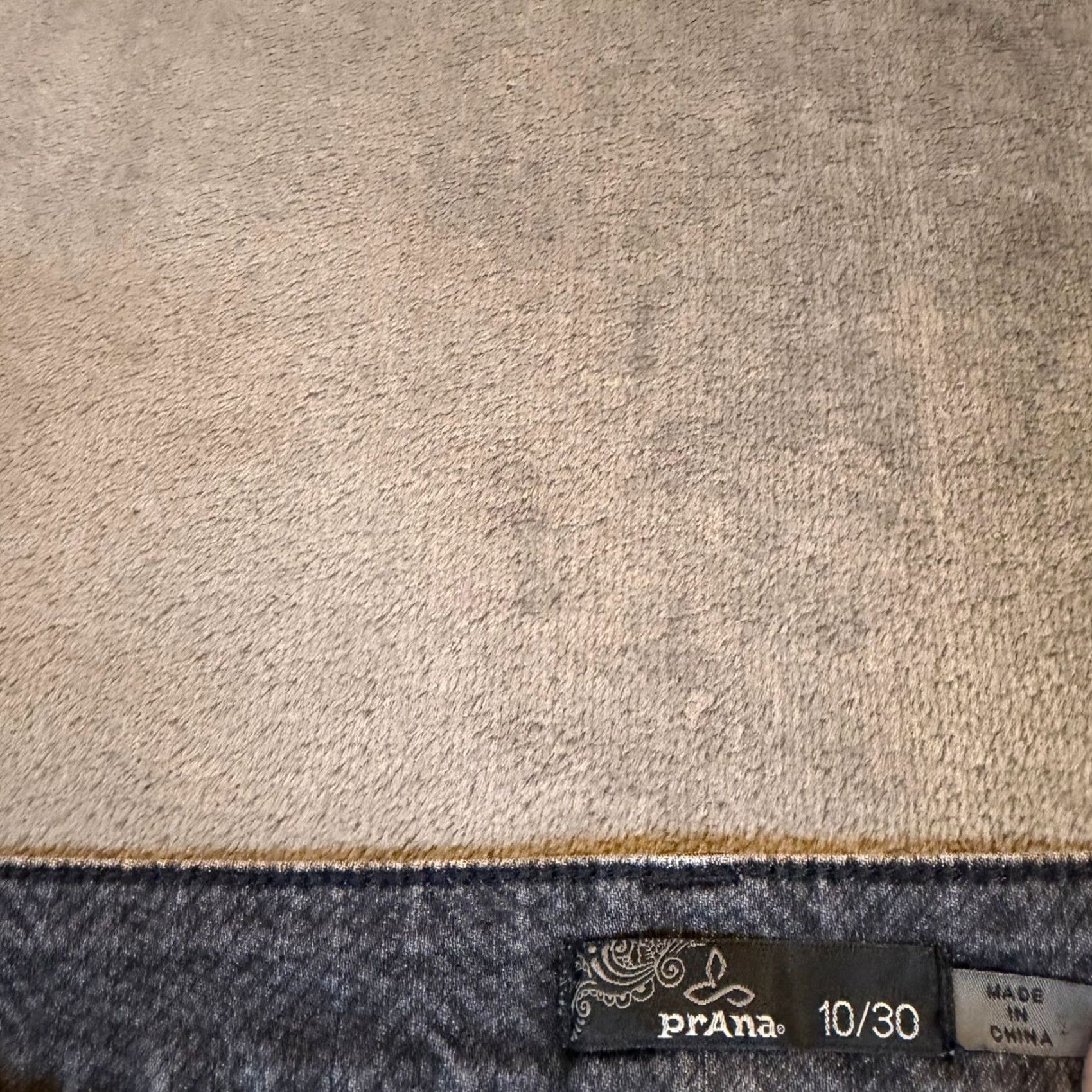 Prana prAna Kara Jeans Womens Size 10 Gray Stretch Organic Cotton Denim 5-Pocket Slim Skinny Moderate Rise GrAy Size 32" / US 10 / IT 46 - 2 Thumbnail