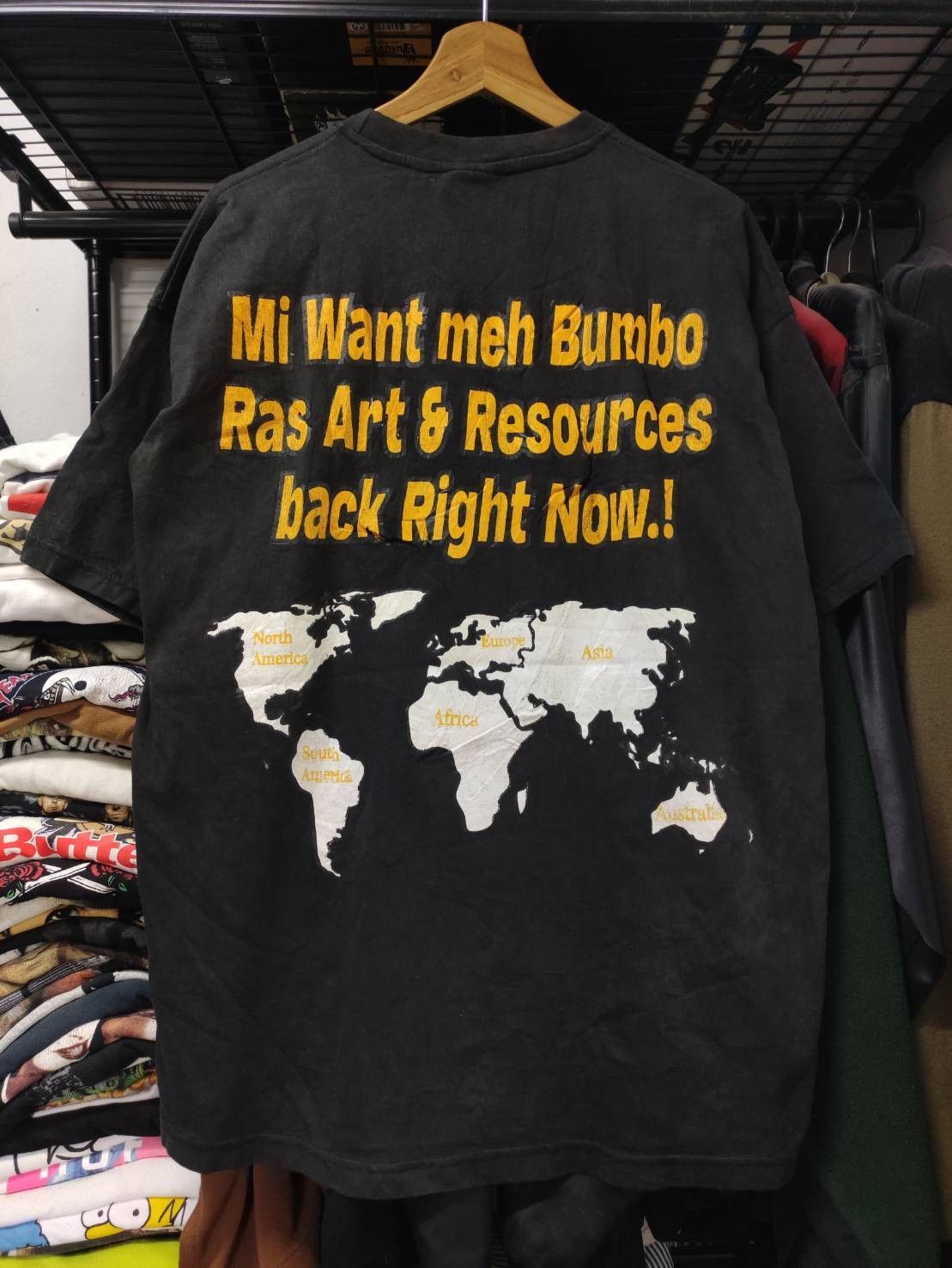 Rap Tees Vtg 00's Vigilante Bumbo Back Right Now! T-Shirt Size US L / EU 52-54 / 3 - 2 Thumbnail