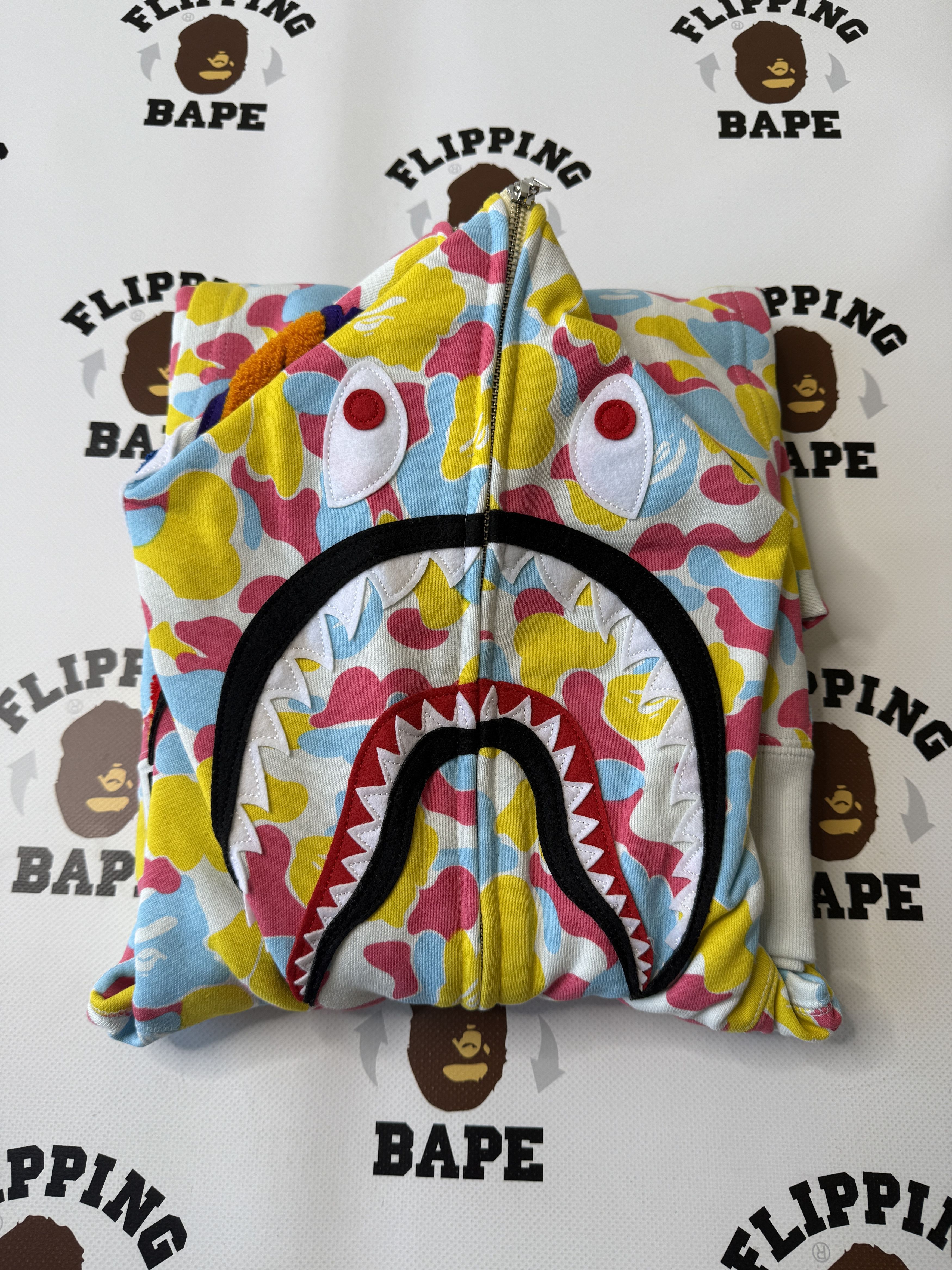Bape BAPE SANYA SEPARATE SHARK FULL ZIP HOODIE Size US M / EU 48-50 / 2 - 16 Thumbnail