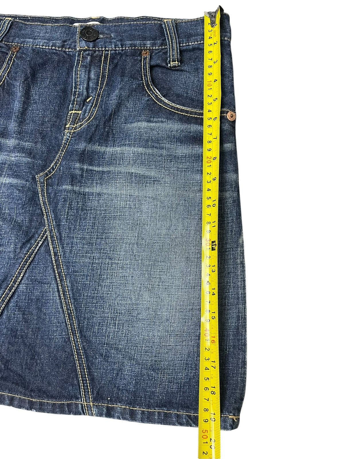 Levi's Levi’s Strauss San Francisco Mini Skirt Streetwear Size 30" / US 8 / IT 44 - 5 Thumbnail