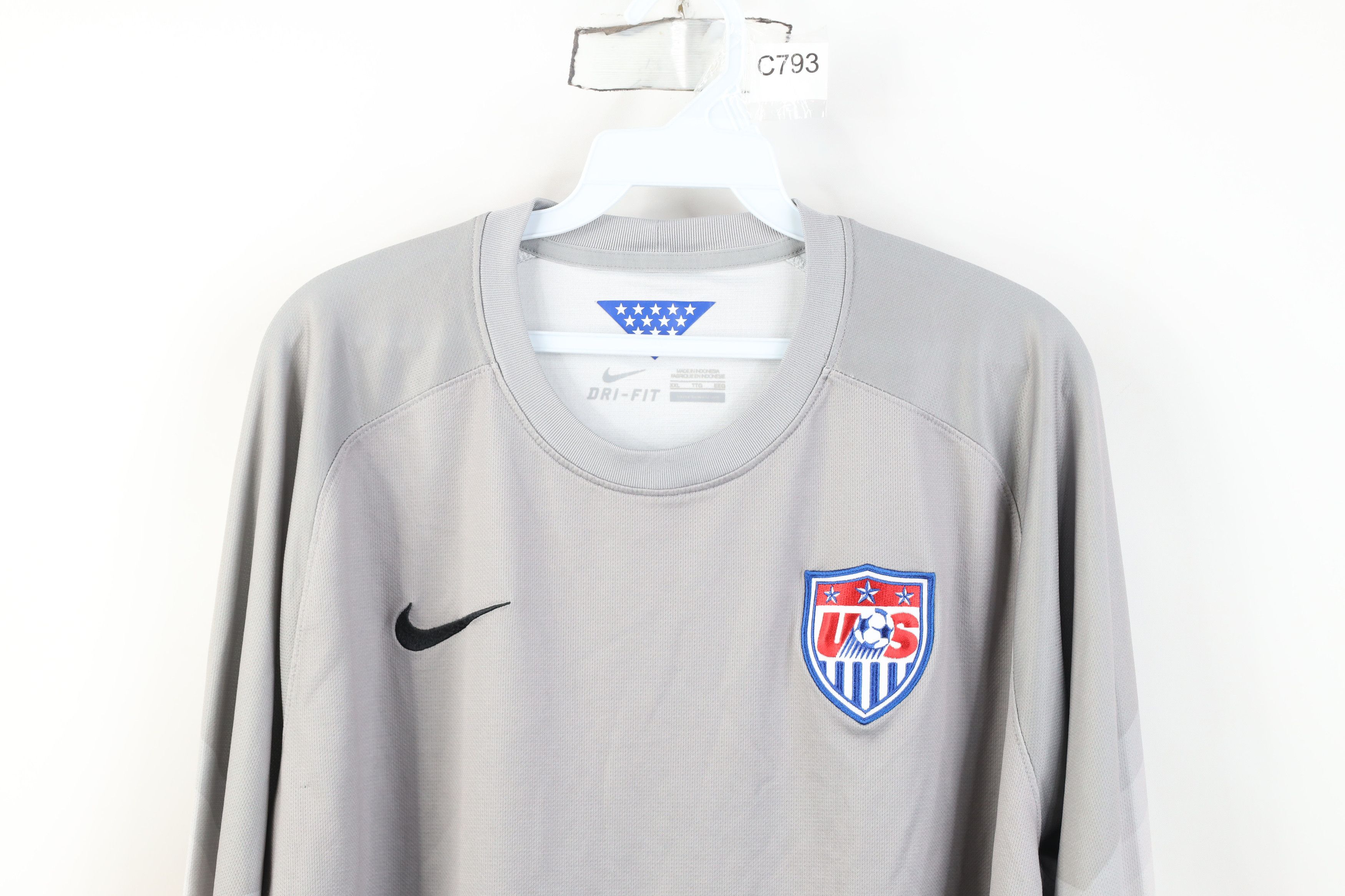Nike Nike Player Issued USMNT Team World Cup Soccer Jersey Goalie Size US XXL / EU 58 / 5 - 2 Thumbnail