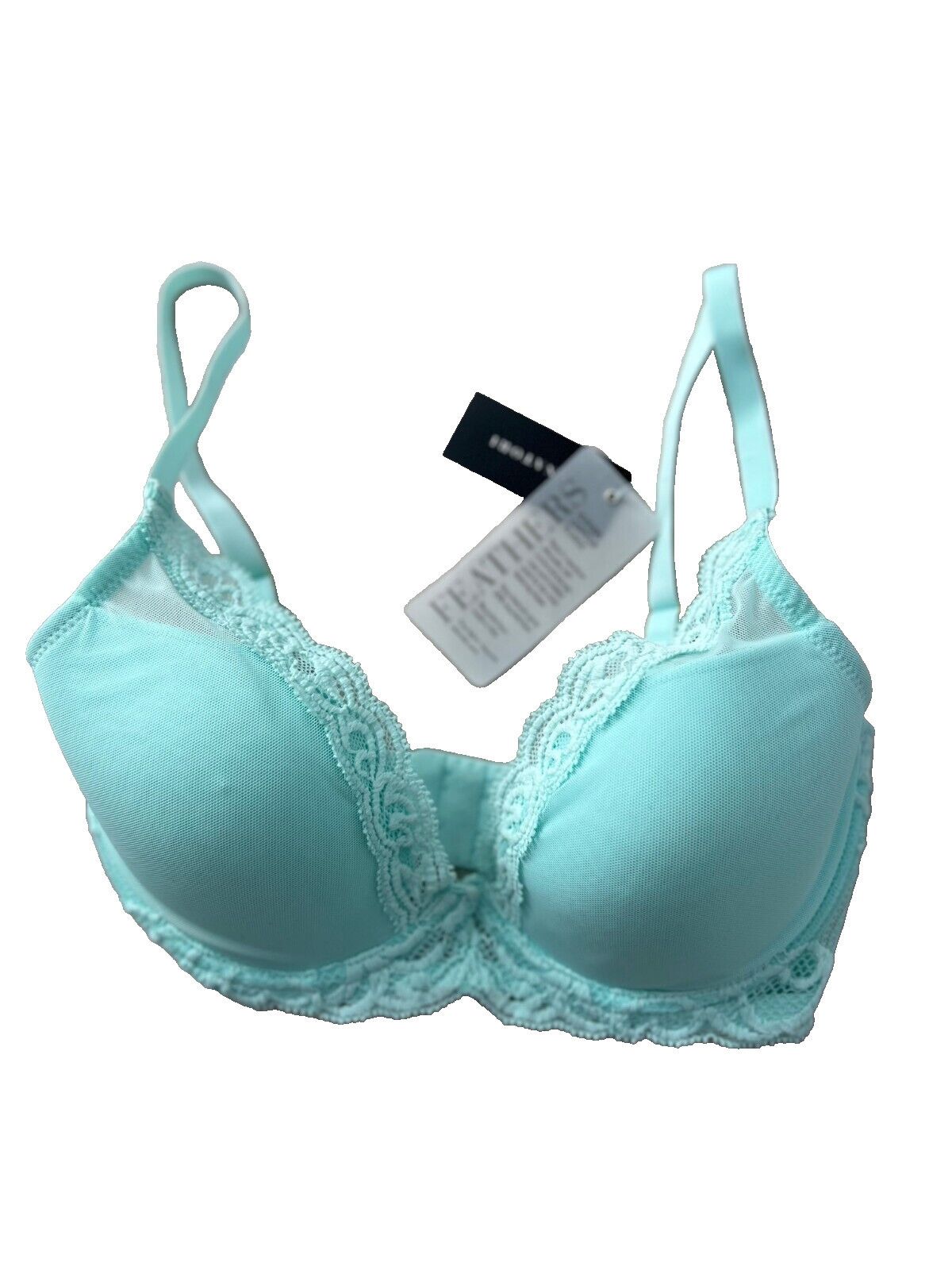 Other Natori Feathers Contour Plunge Bra 730023 Julep ( 30 DDD ) Size ONE SIZE - 2 Thumbnail