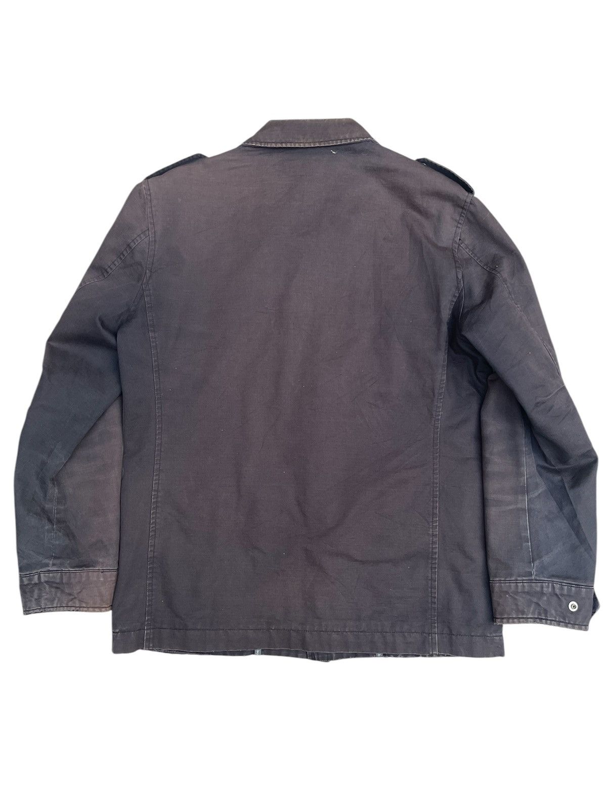 Calvin Klein × Vintage Vintage Calvin Klein Faded Military Utility Jacket Size US M / EU 48-50 / 2 - 2 Thumbnail