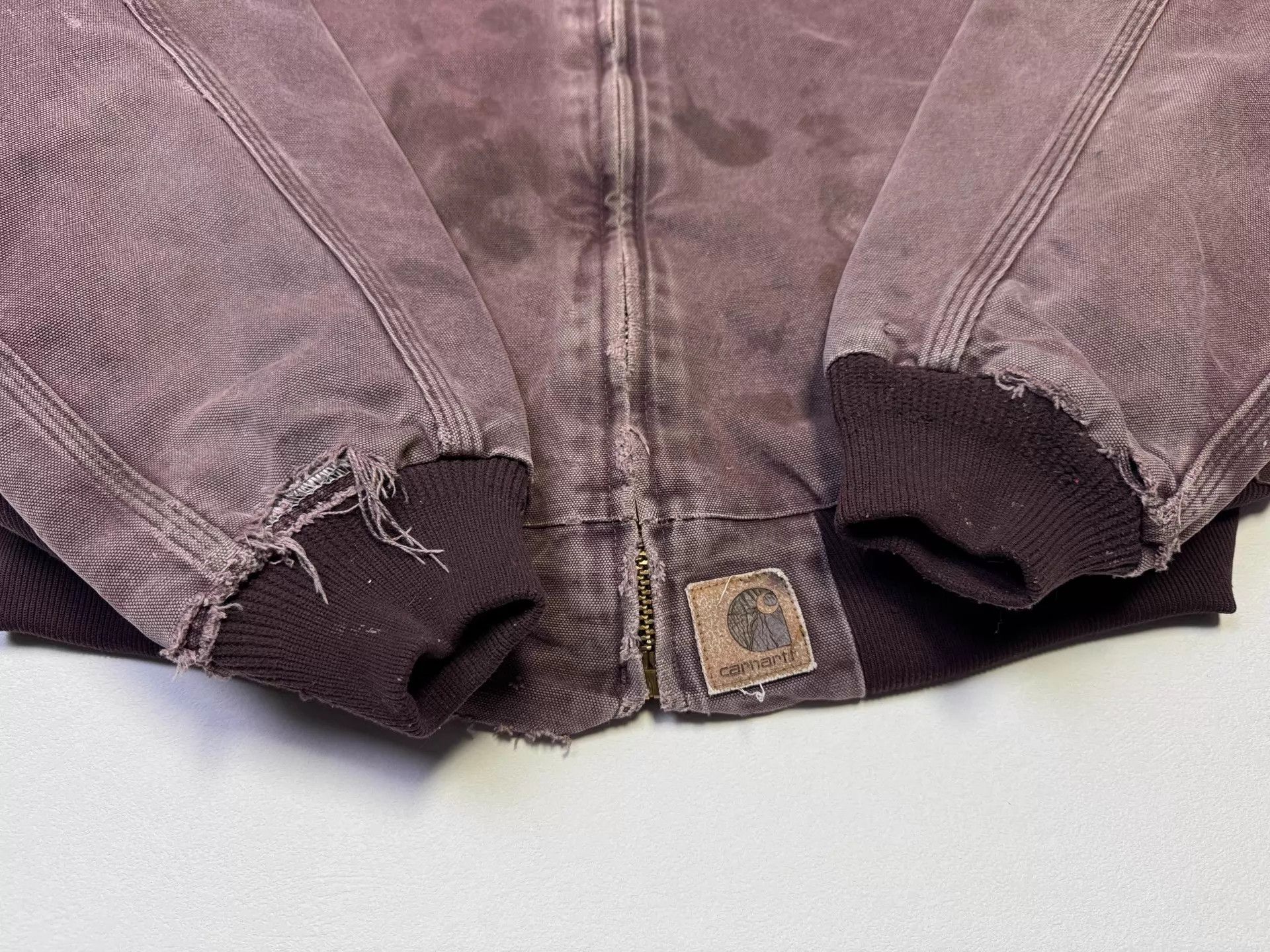 Carhartt Vintage Carhartt J14 Burgundy XXL Jacket 1999 Size US XXL / EU 58 / 5 - 3 Thumbnail