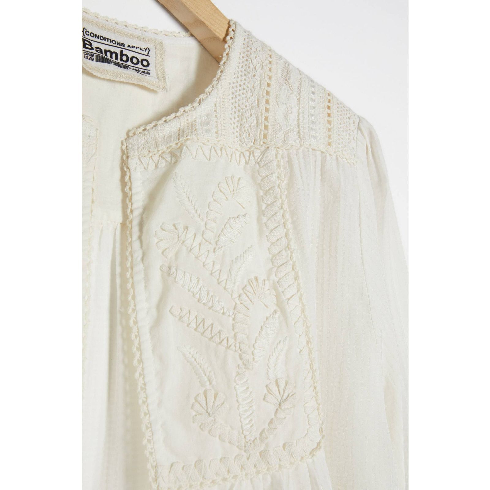 Anthropologie New Anthropologie Rubiya Kimono Topper by Conditions Apply Size S / US 4 / IT 40 - 4 Thumbnail
