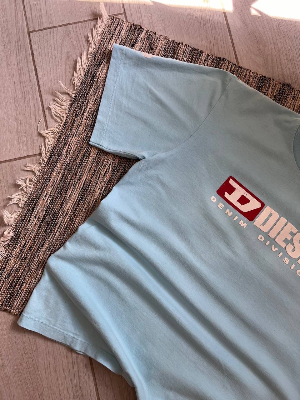 Diesel × Vintage Vintage Diesel Tshirt denim division blue multilogo hype Size US XL / EU 56 / 4 - 4 Thumbnail