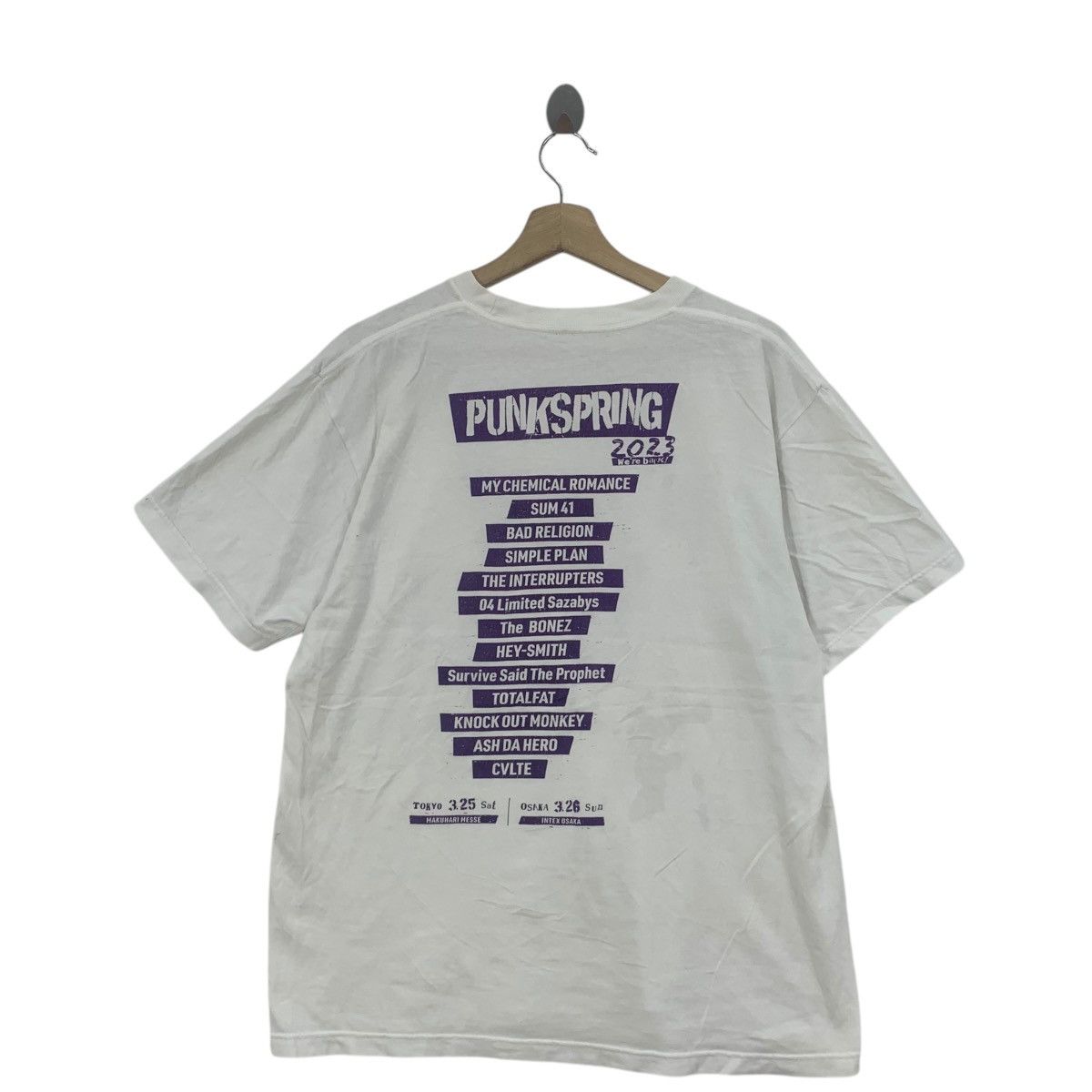 My Chemical Romance PUNKSPRING 2023 JAPAN My Chemical Romance Tee Shirt Top Size US L / EU 52-54 / 3 - 4 Thumbnail