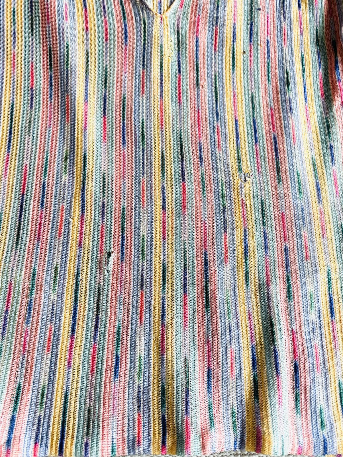 Missoni × Vintage Vintage Missoni distressed sheer knit tunic blouse sz 44 Size M / US 6-8 / IT 42-44 - 6 Thumbnail