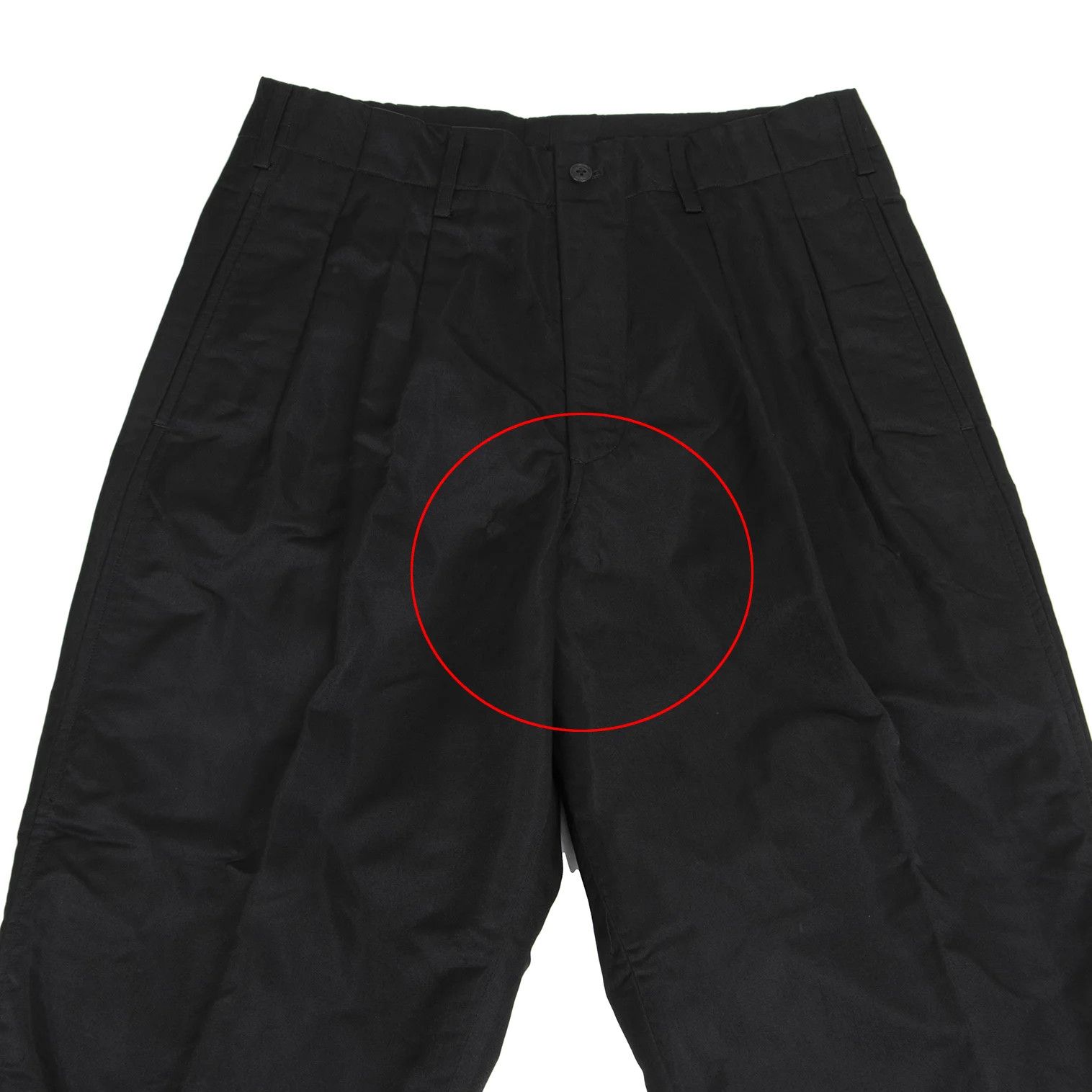 Yohji Yamamoto Yohji Yamamoto Quilted Lining Nylon Tapered Pants Size US 30 / EU 46 - 2 Thumbnail